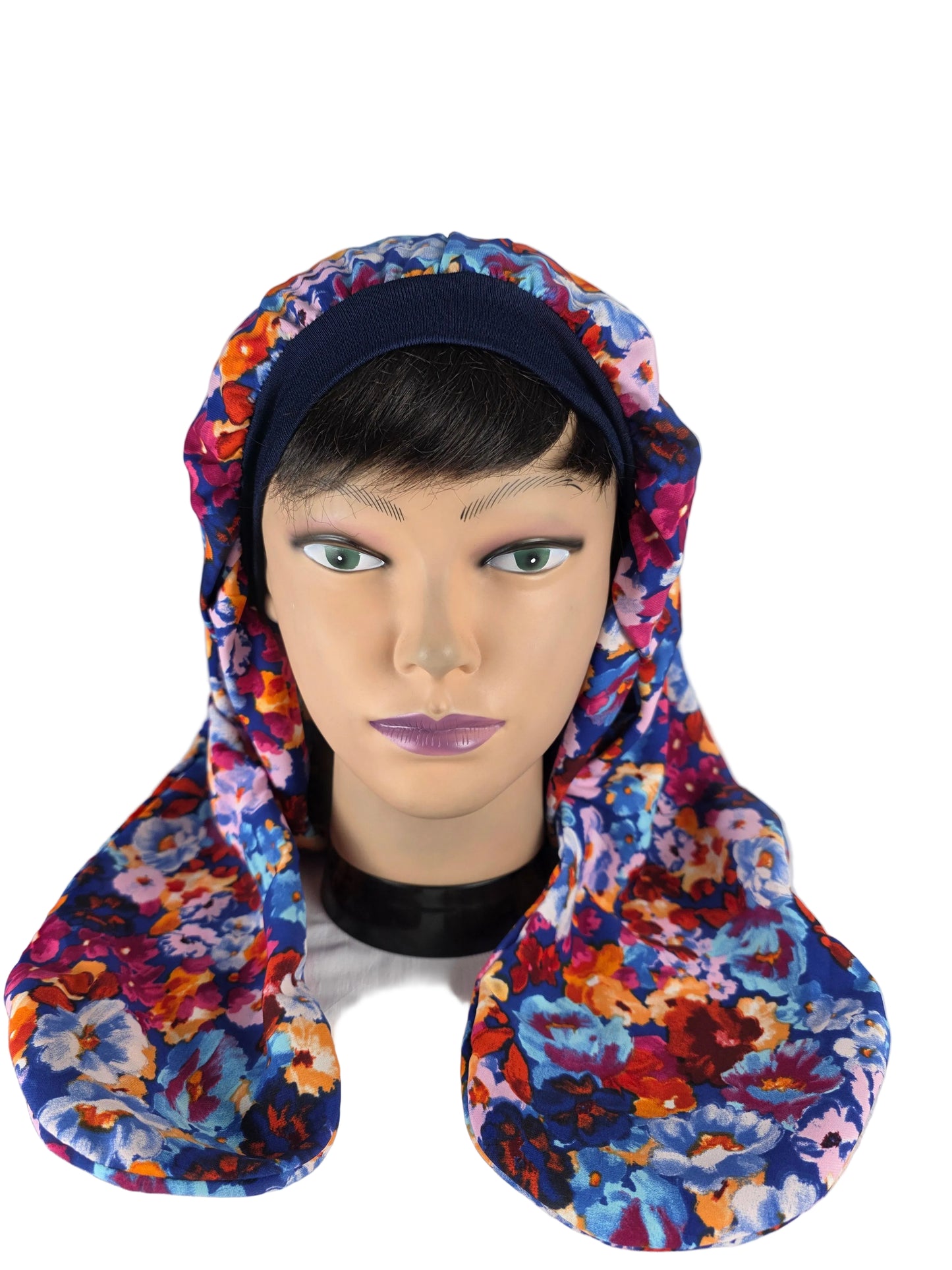 Turban Femme - BETTY - à tige malléable - Tissu Coton - Viscose