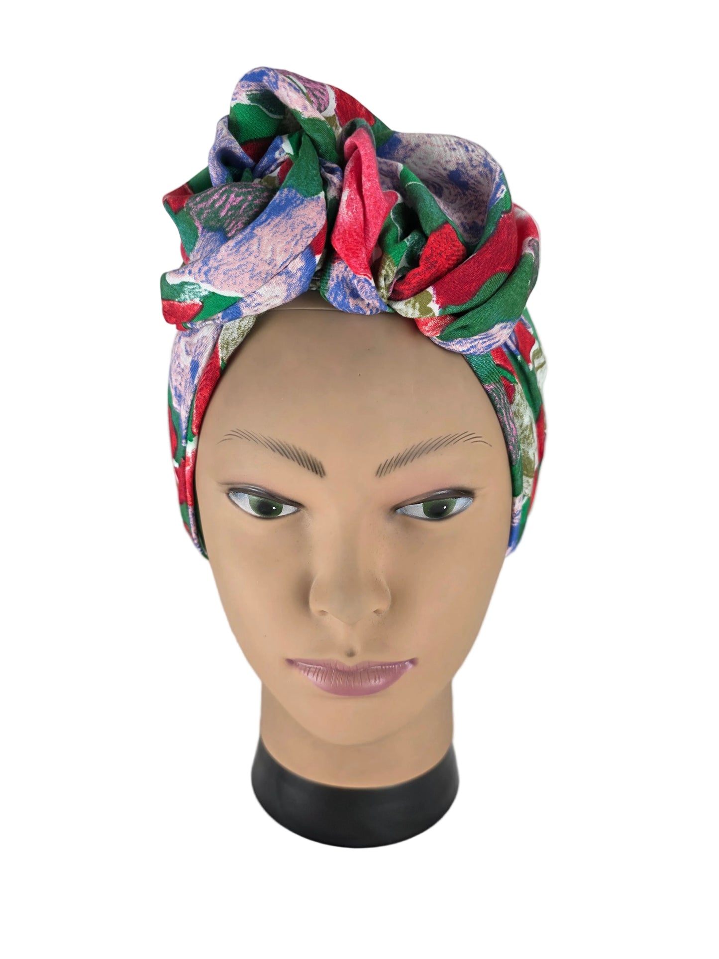 Turban Femme - BETTY - à tige flexible - Tissu coton