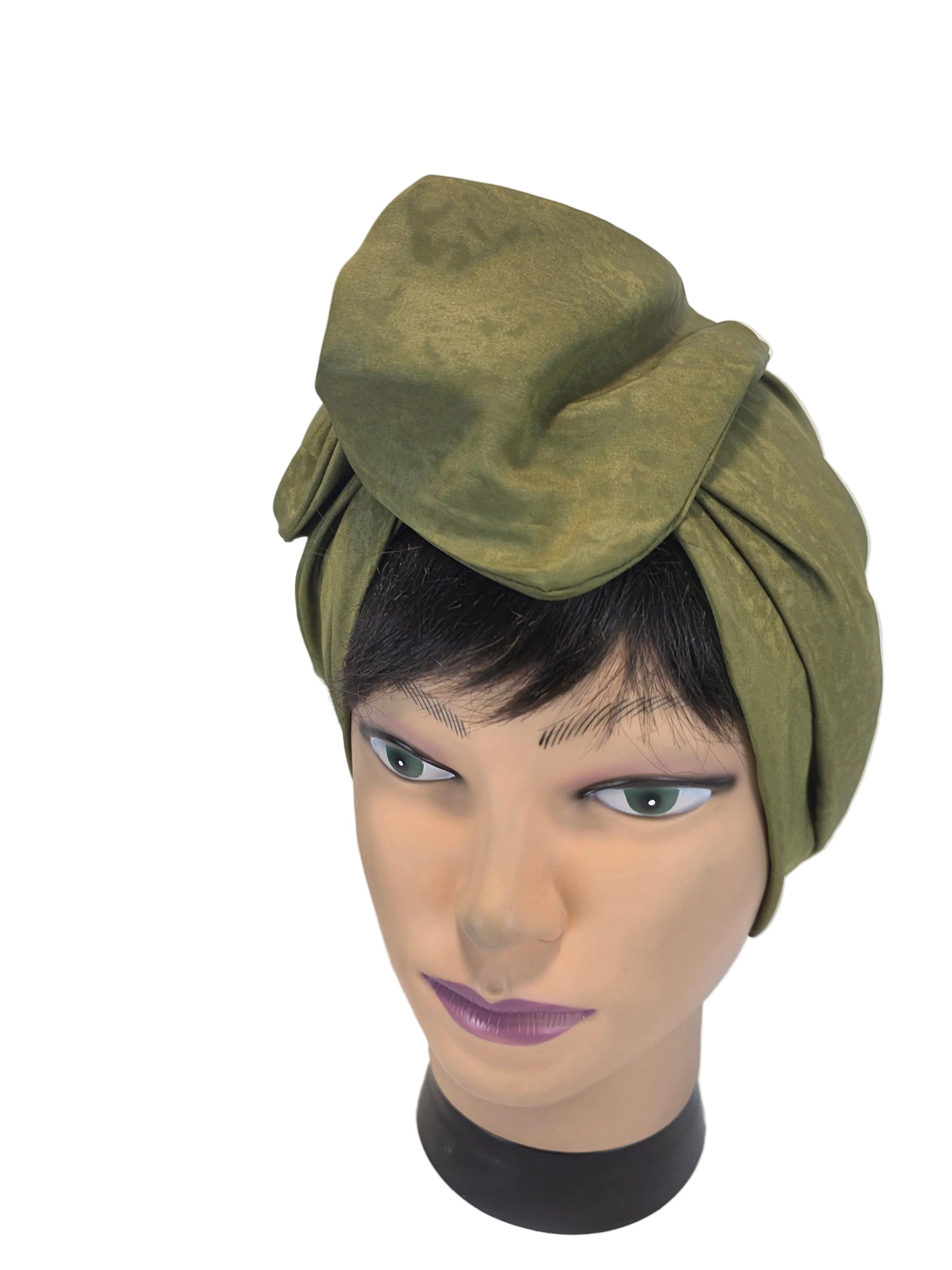 Turban Femme - BETTY - à tige malléable - Tissu polyester