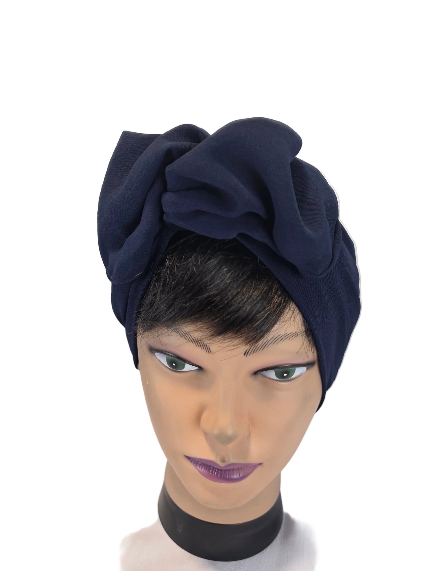 Turban Femme - BETTY - à tige malléable - Tissus divers