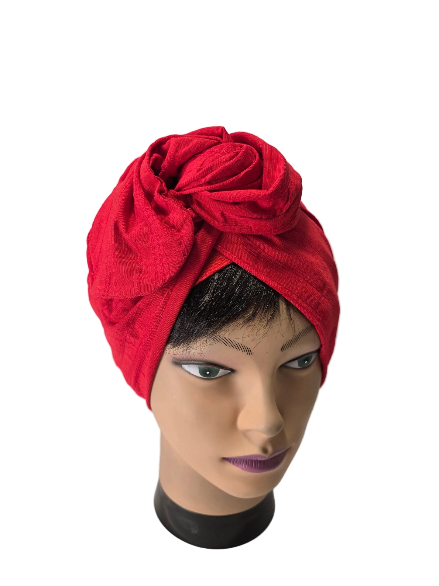 Turban Femme - BETTY - à tige malléable - Tissus divers