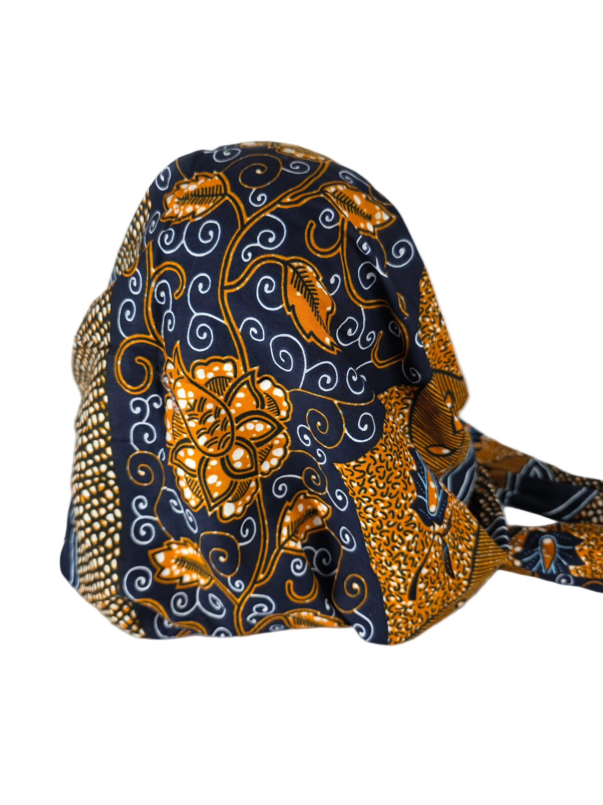 Turban Femme - Isabella - à tige malléable - Tissu imprimé wax