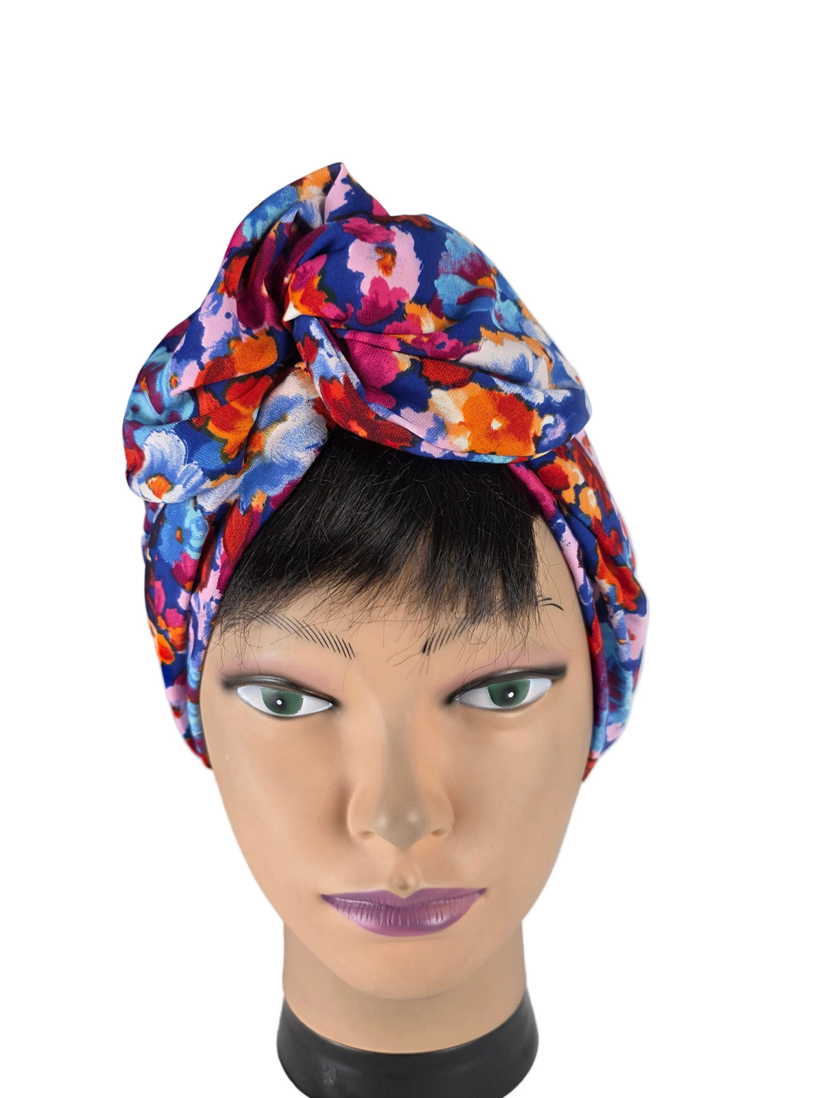 Turban Femme - BETTY - à tige flexible - Tissu coton