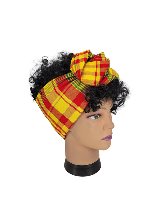Bandeau - DORIANE - à tige flexible – Madras