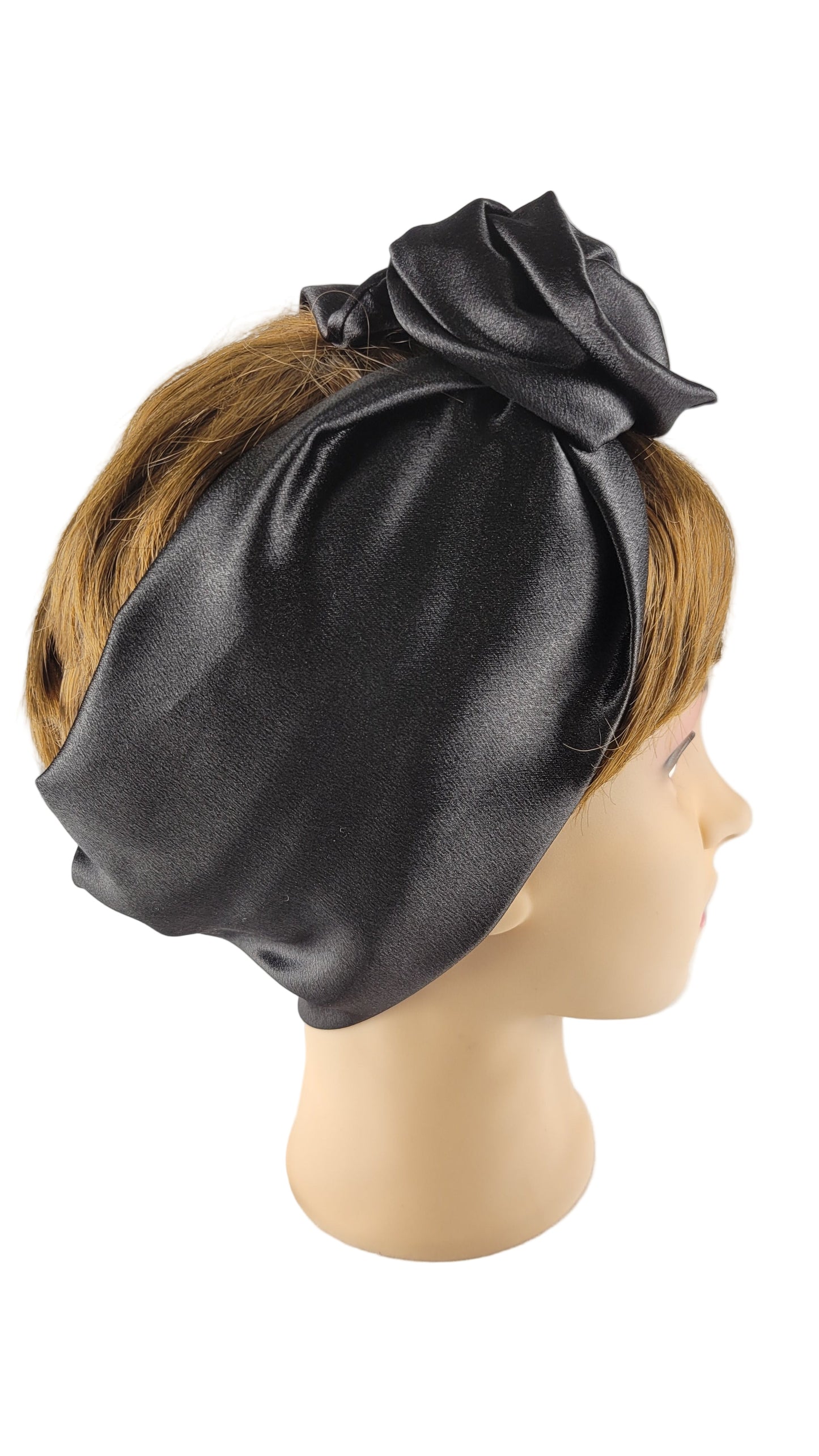 Bandeau - DORIANE - à tige flexible en satin