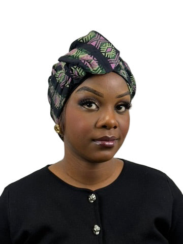 Turban Femme - BETTY - à tige malléable - en coton