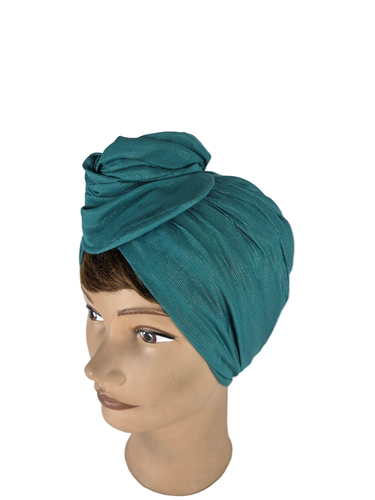 Turban - BETTY - à tige flexible - Voile coton