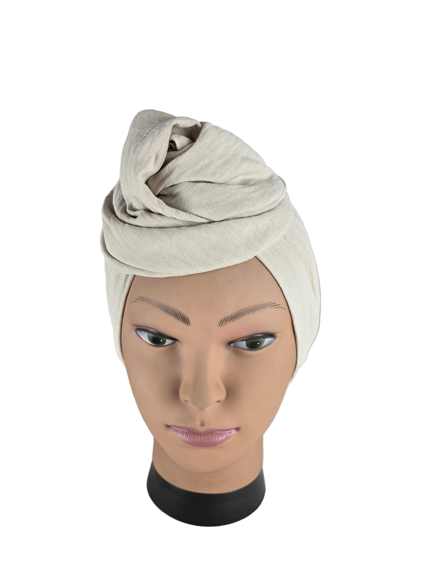 Turban Femme - BETTY - à tige malléable - Tissus divers