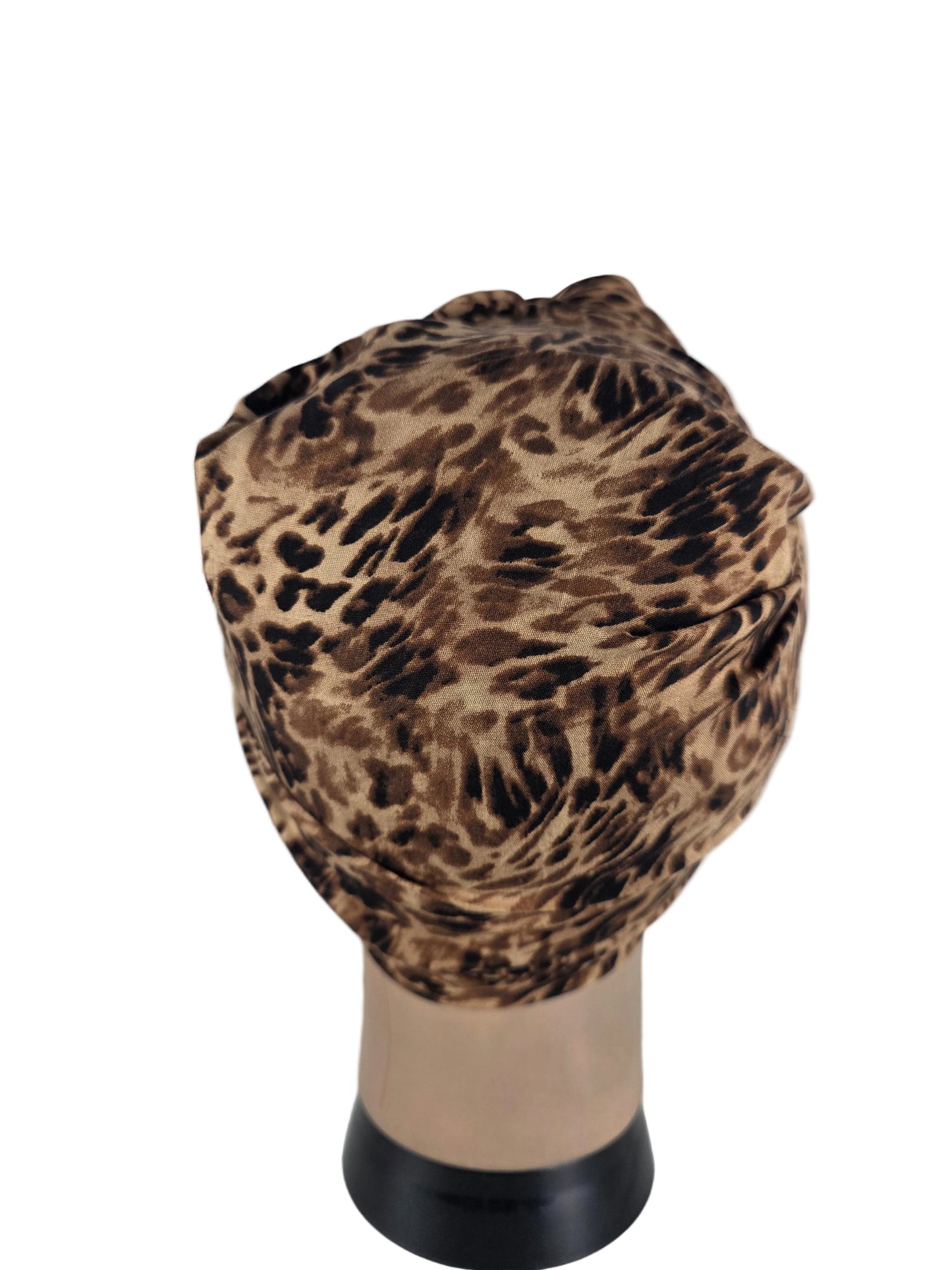 Turban Femme - BETTY - à tige flexible - Tissu coton