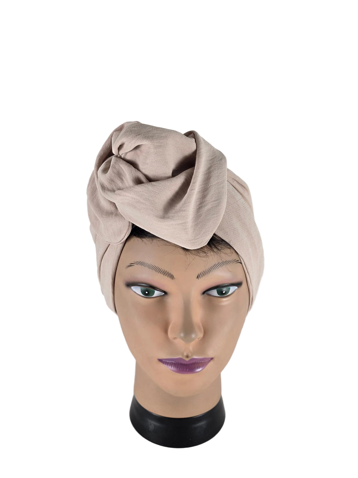 Turban Femme - BETTY - à tige malléable - Tissus divers