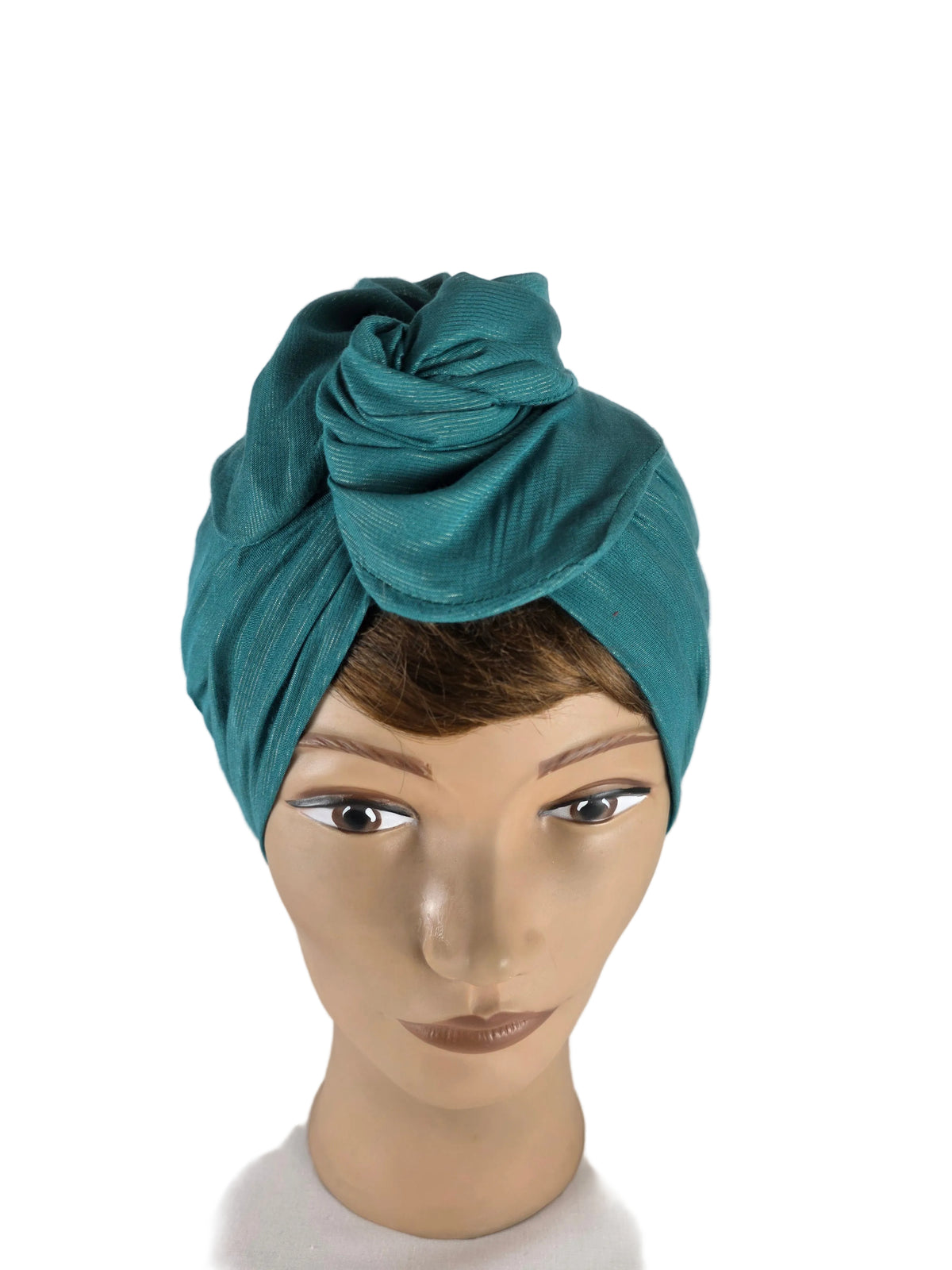 Turban - BETTY - à tige flexible - Voile coton