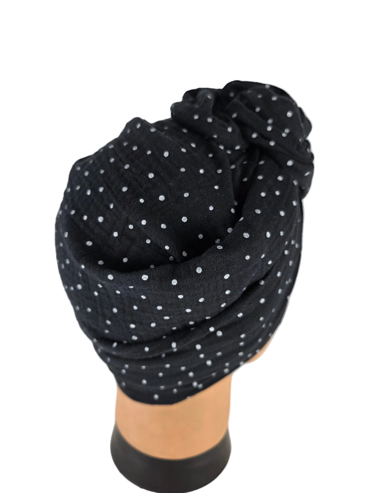Turban Femme - BETTY - à tige flexible - Série gaze coton