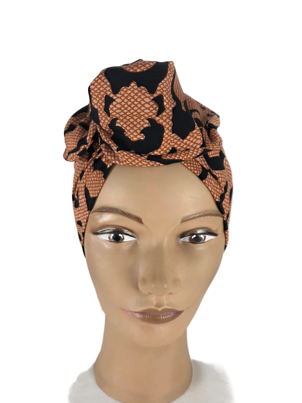 Turban Femme - BETTY - à tige flexible - Tissu coton