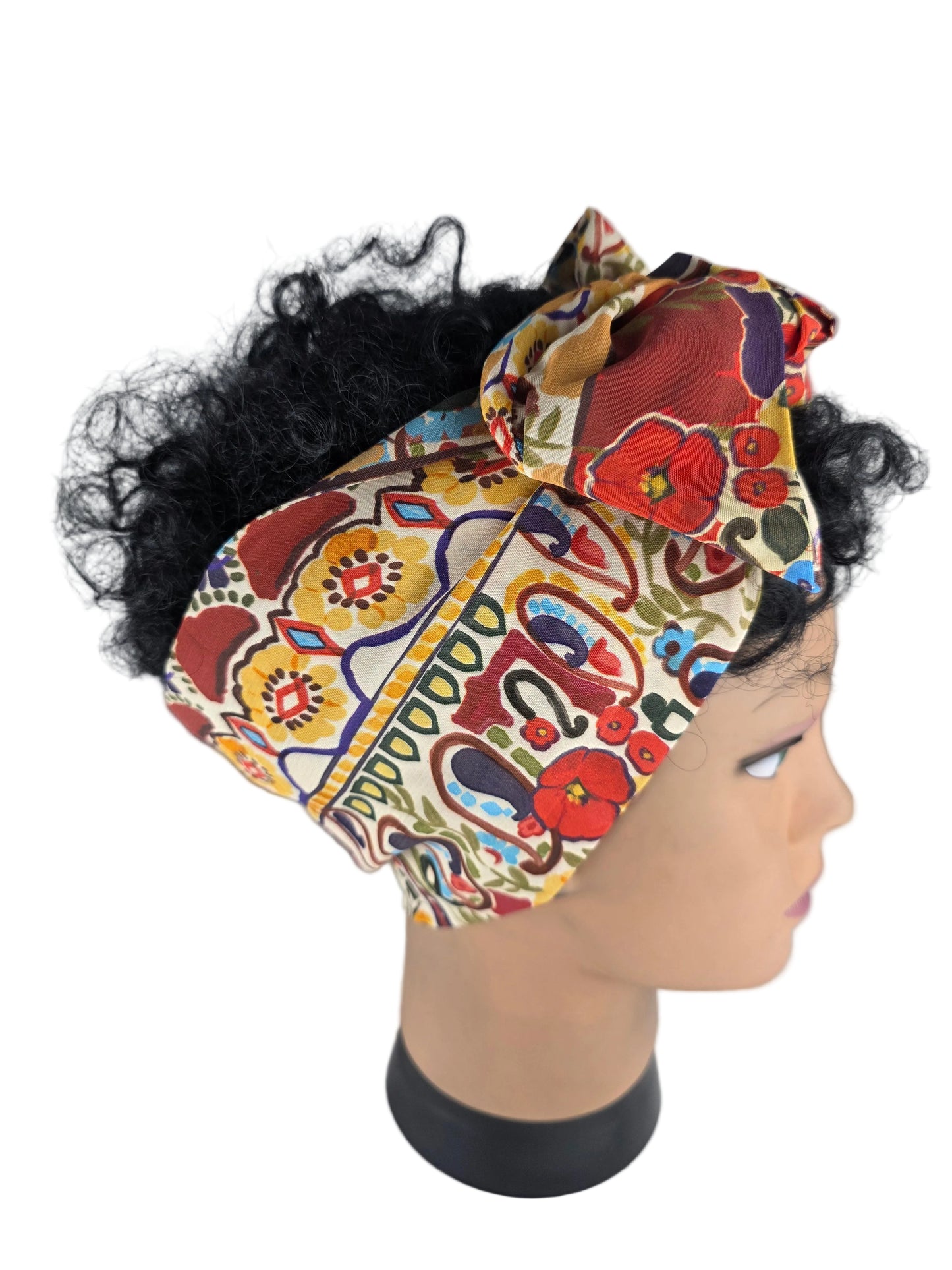 Turban OU Bandeau - avec tige métallique