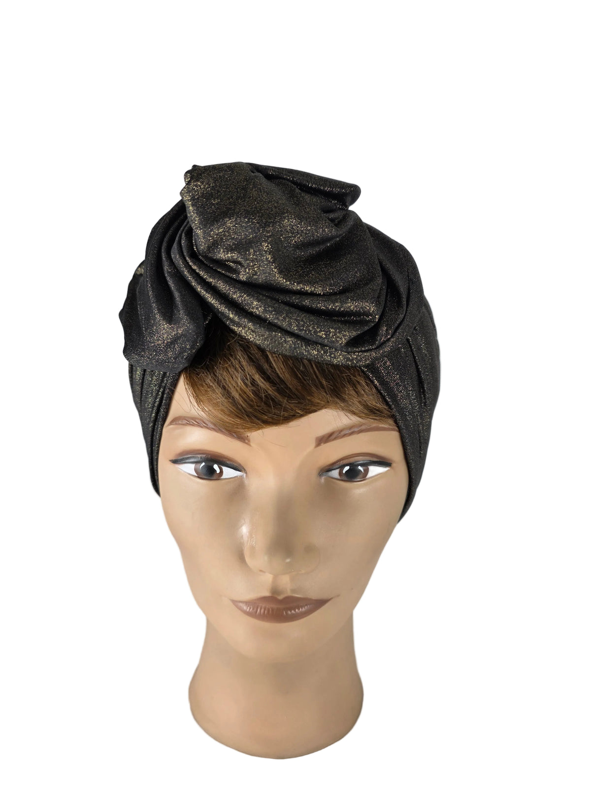 Turban - BETTY - à tige flexible - en lycra extensible