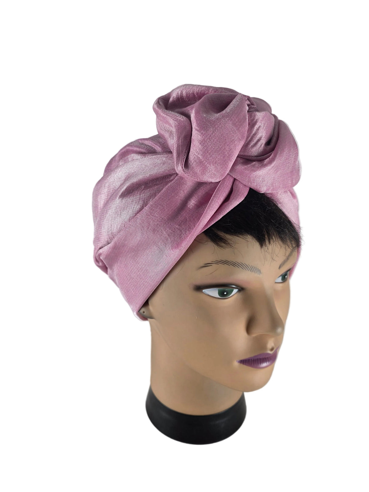 Turban - BETTY - à tige flexible - Série Rose