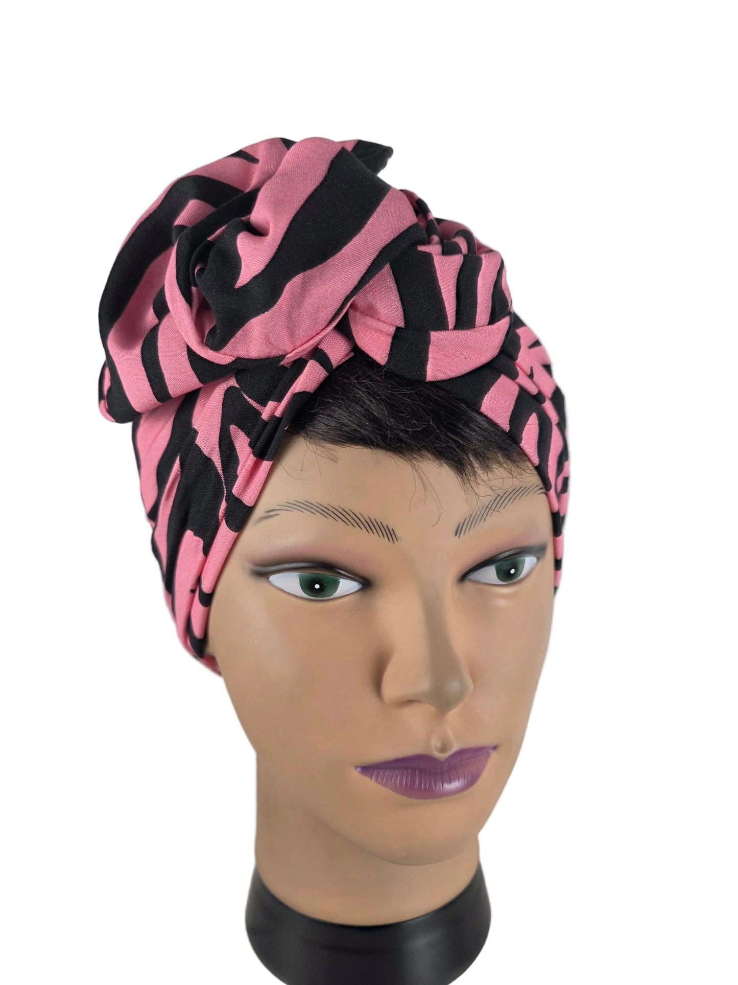 Turban Femme - BETTY - à tige flexible - Tissu coton