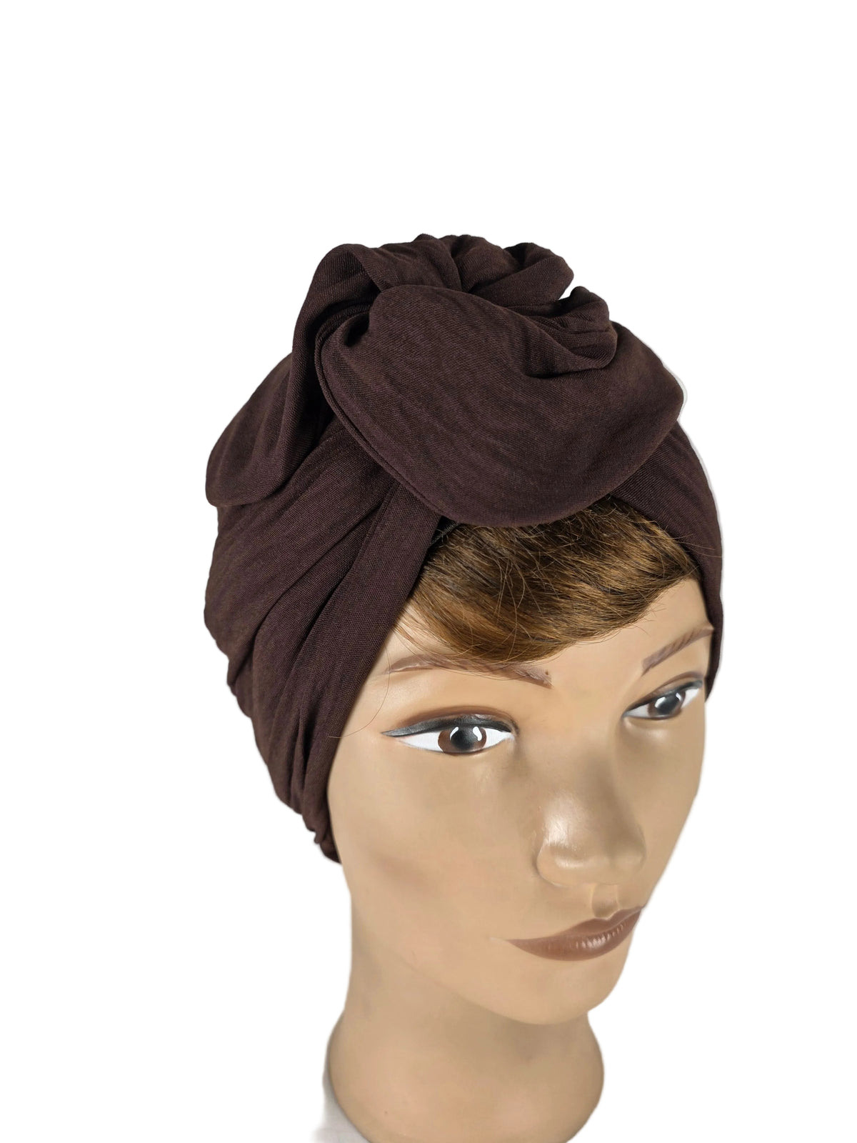 Turban Femme - BETTY - à tige malléable - Tissus divers