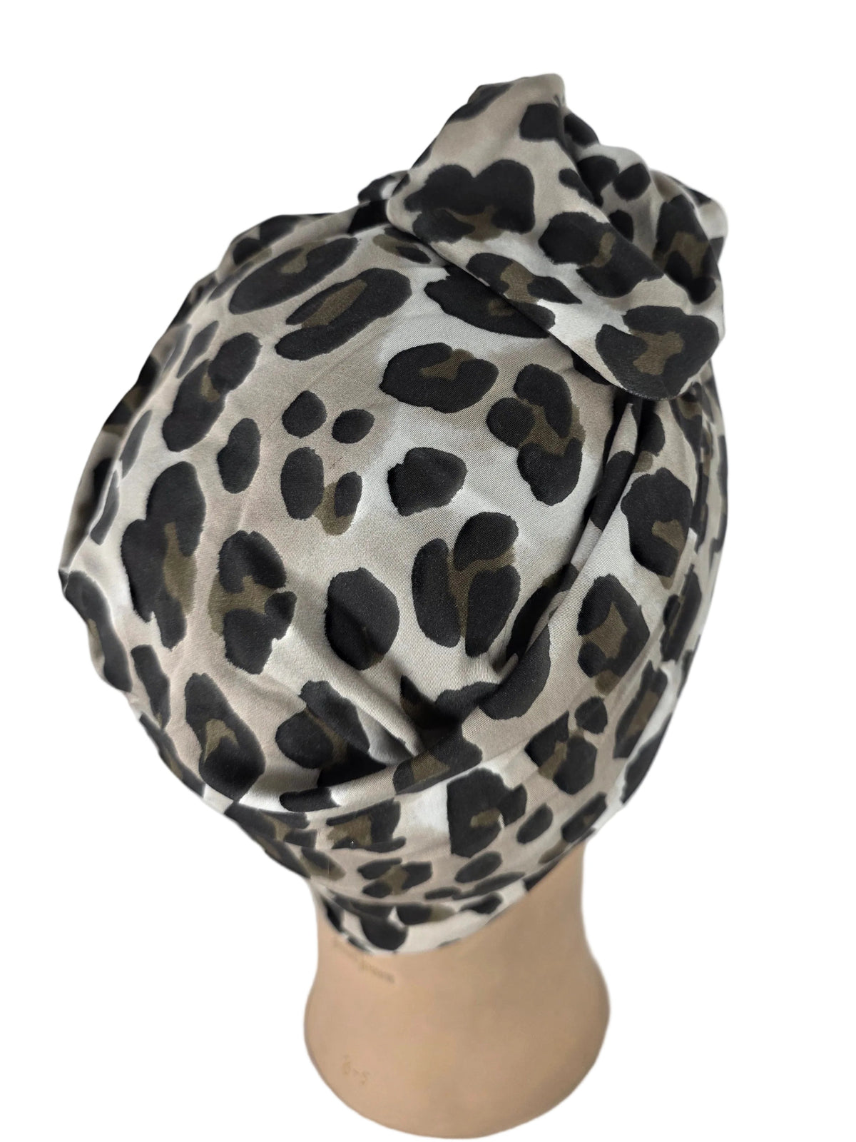Turban - BETTY - à tige flexible - Série tissus imprimés animaliers