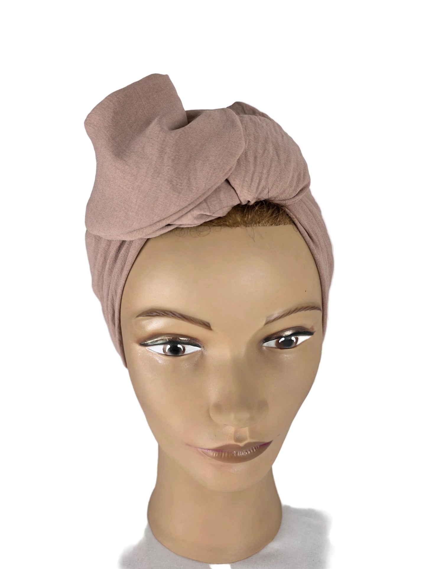 Turban Femme - BETTY - à tige malléable - Tissus divers