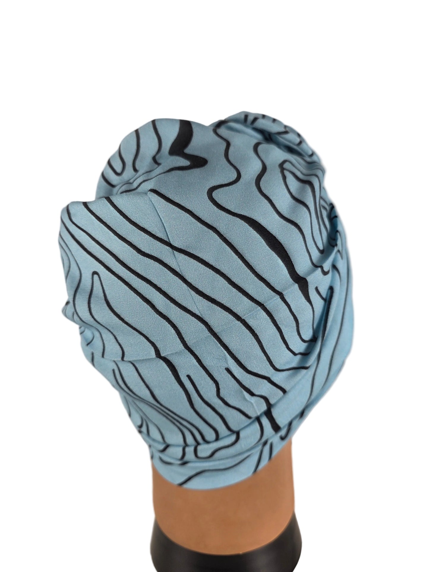 Turban Femme - BETTY - à tige flexible - Tissu coton