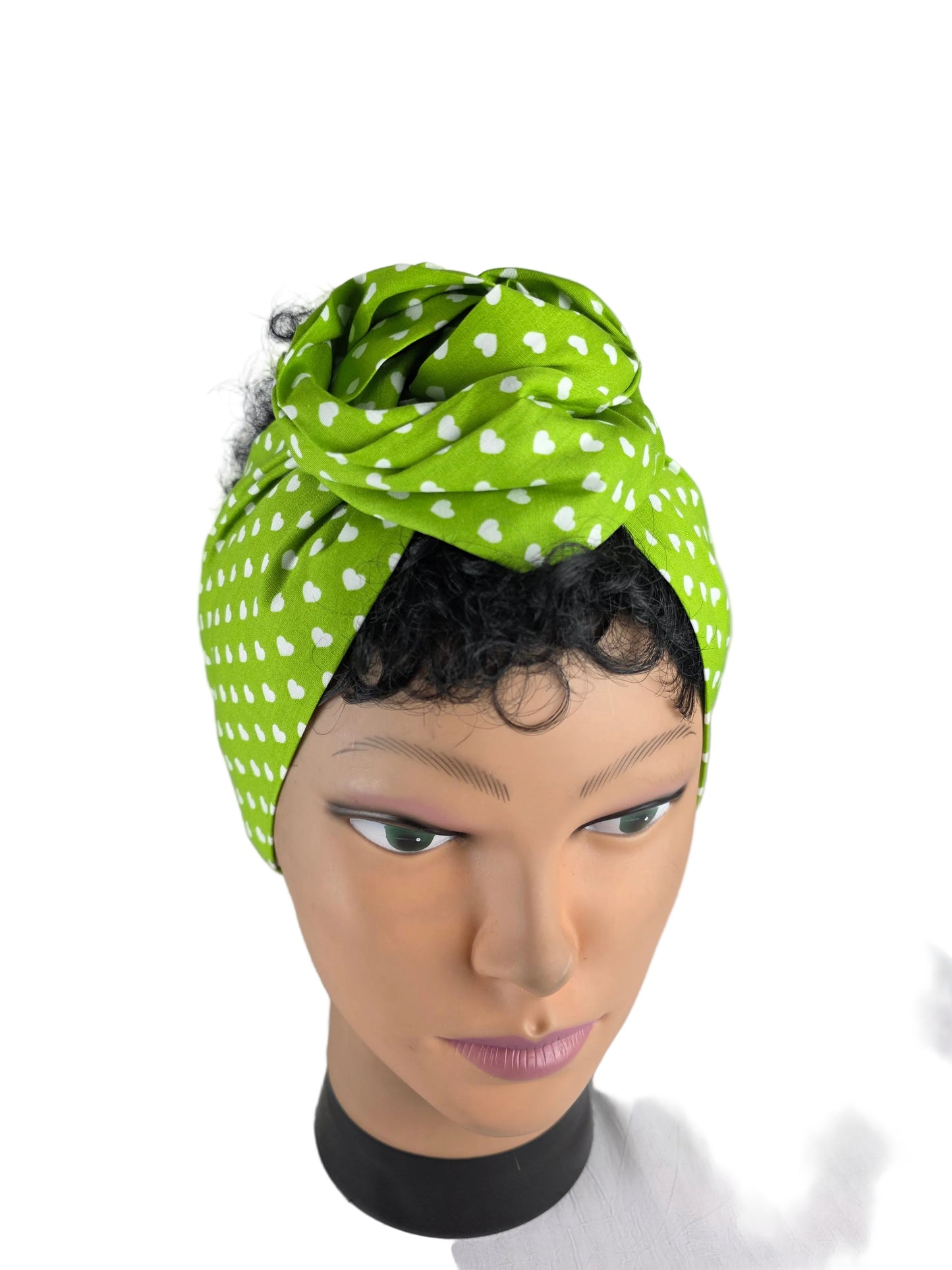 Bandeau - DORIANE - à tige flexible - Tissus à pois