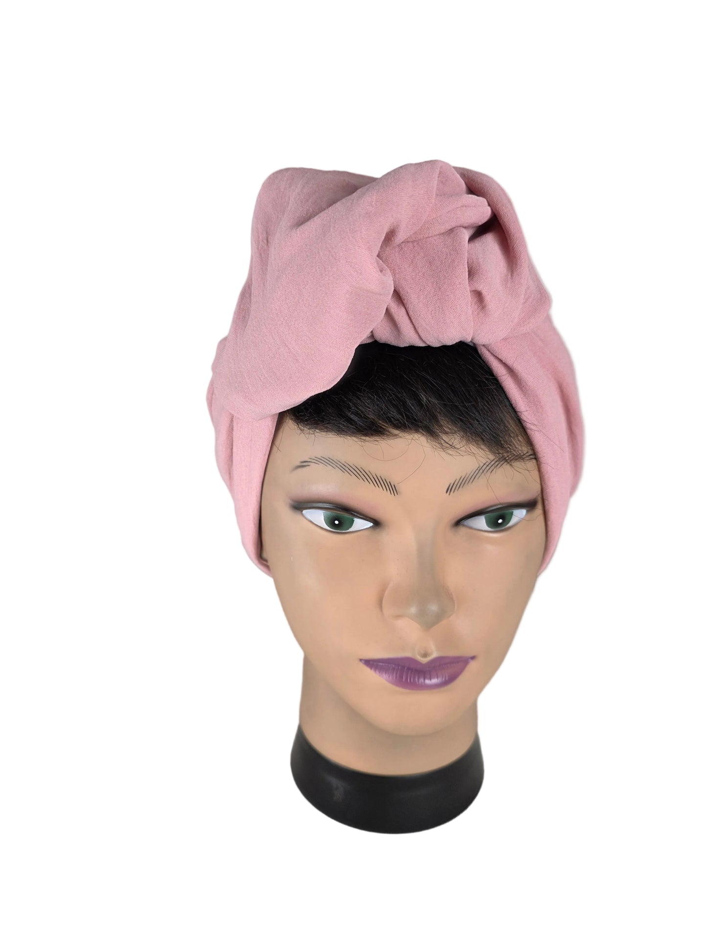 Turban Femme - BETTY - à tige malléable - Tissus divers