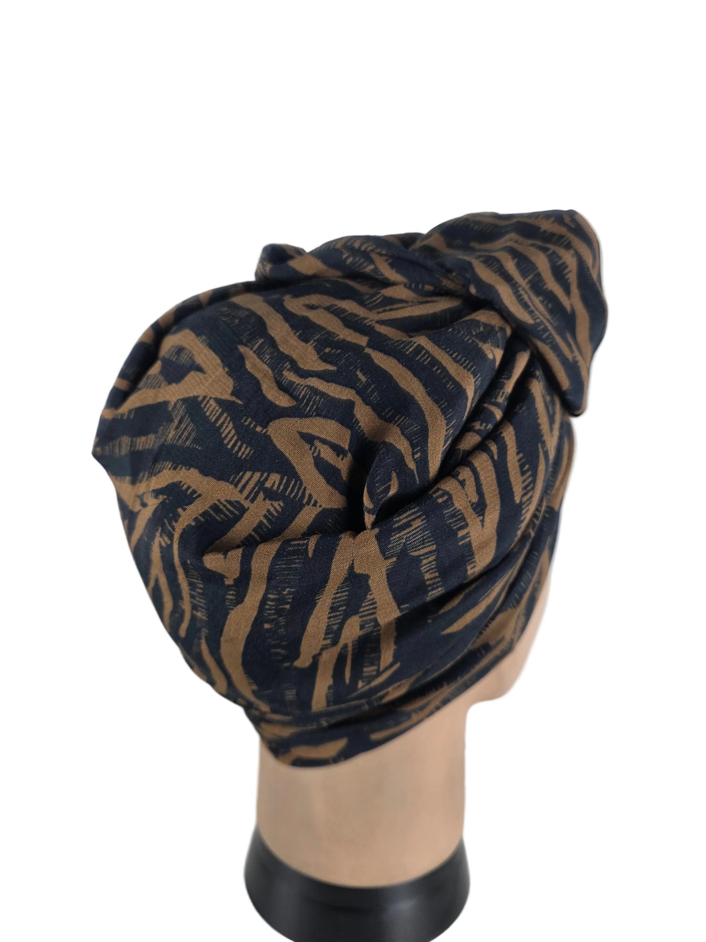 Turban Femme - BETTY - à tige flexible - Tissu coton