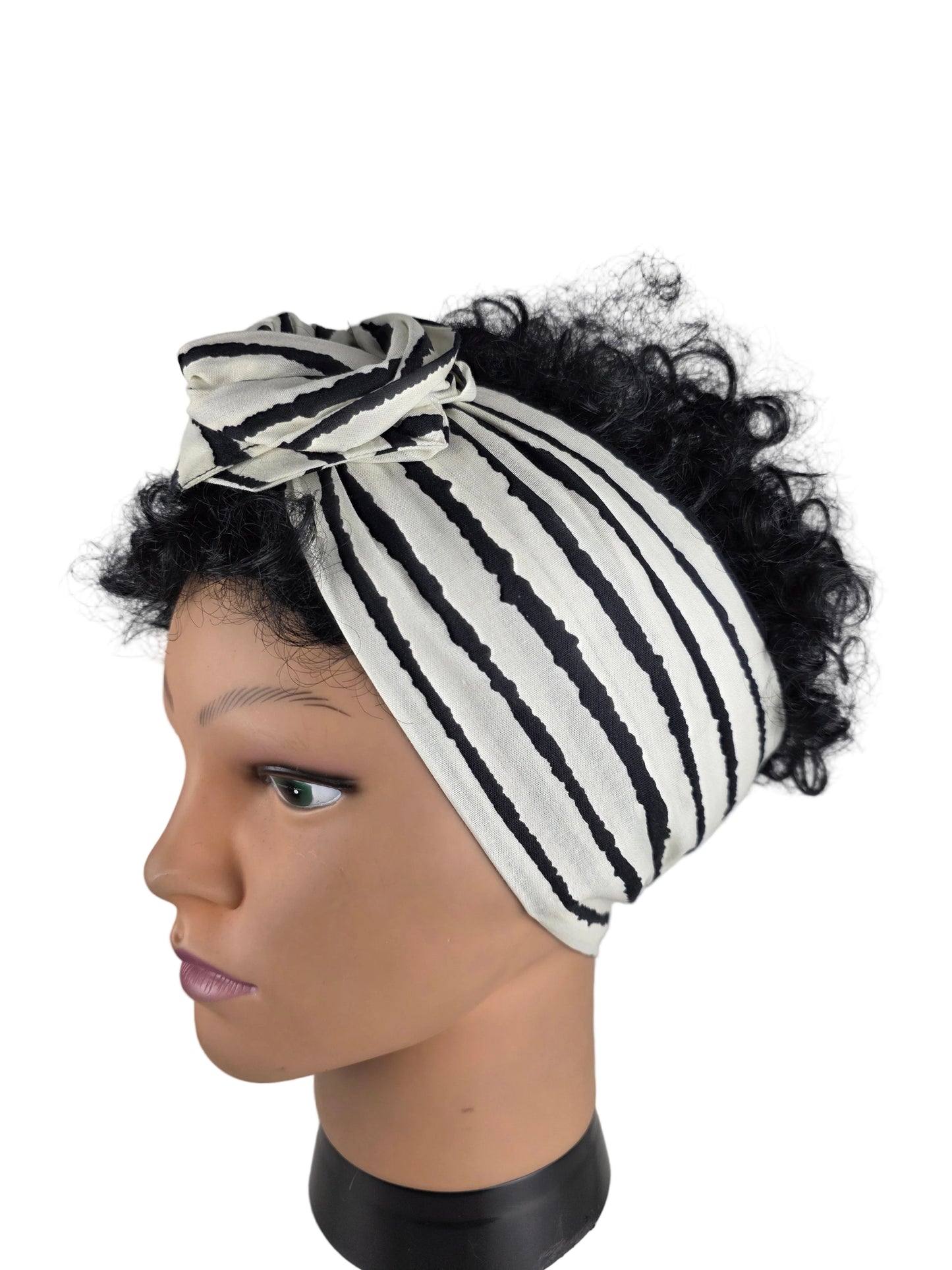 Bandeau - DORIANE - à tige flexible - Tissus Vichy