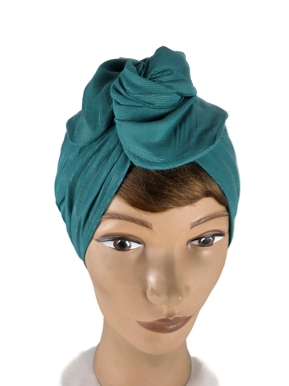 Turban - BETTY - à tige flexible - Voile coton