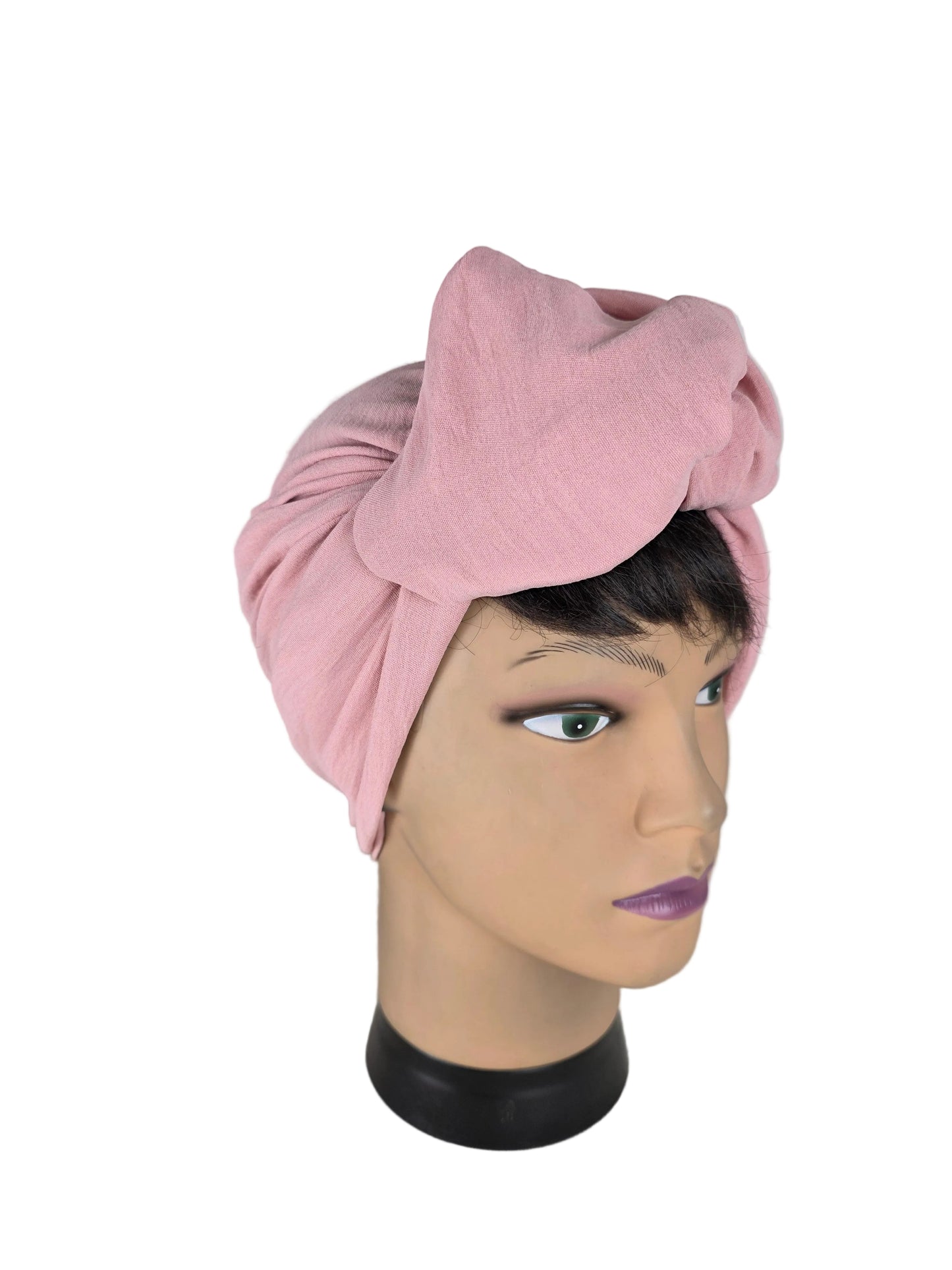 Turban Femme - BETTY - à tige malléable - Tissus divers