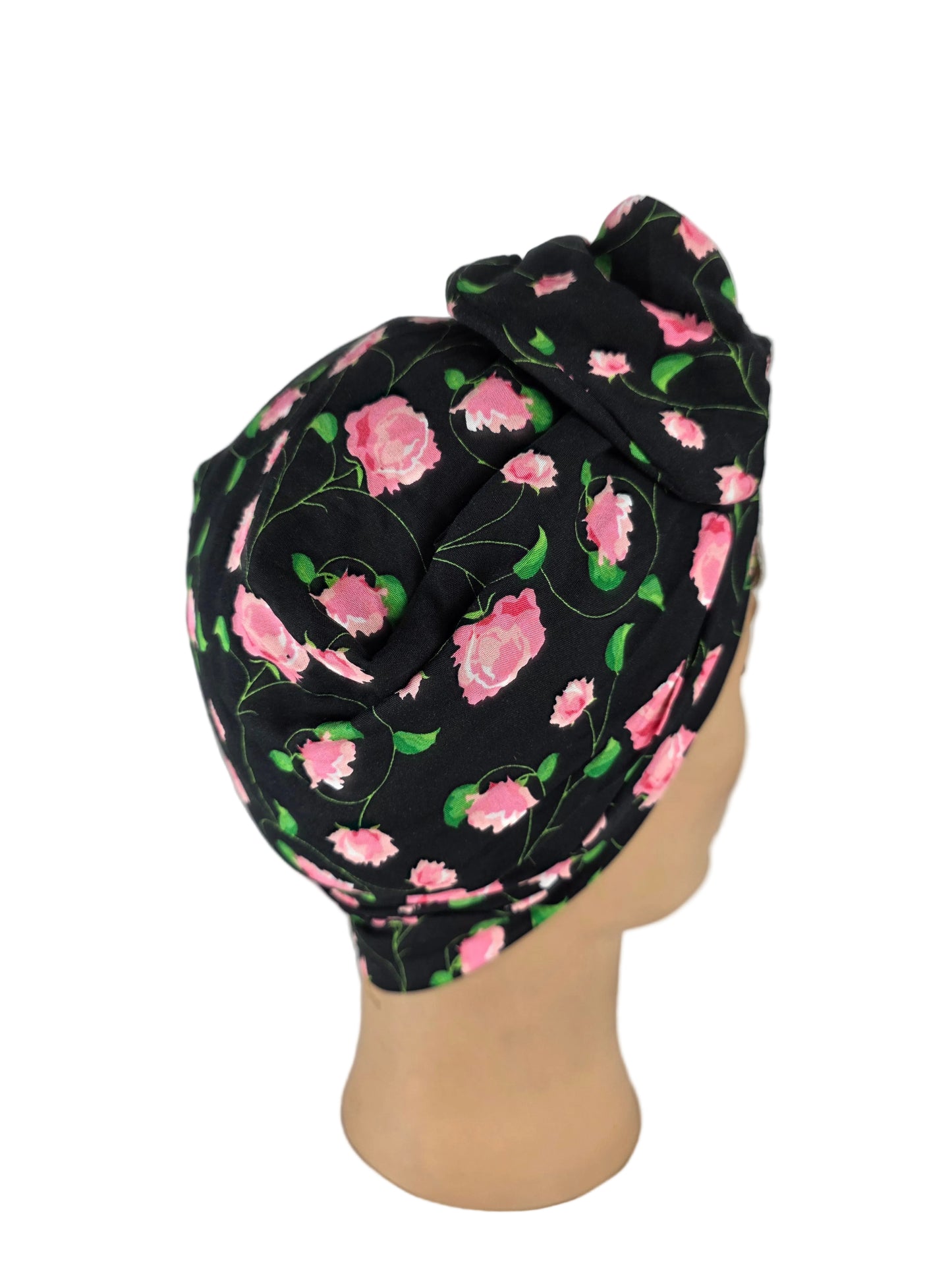 Turban Femme - BETTY - à tige flexible - Tissu coton