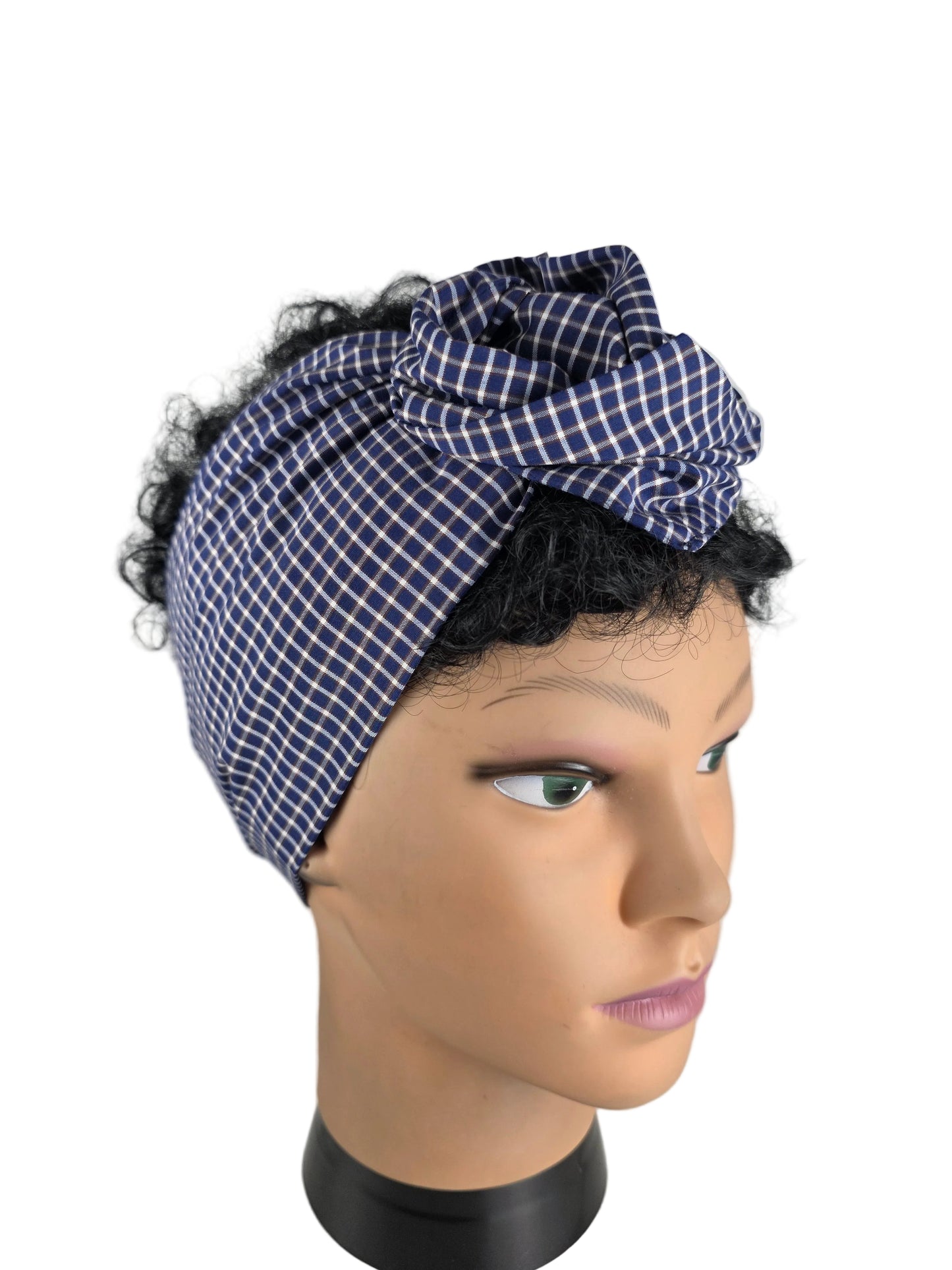 Bandeau - DORIANE - à tige flexible - Tissus Vichy