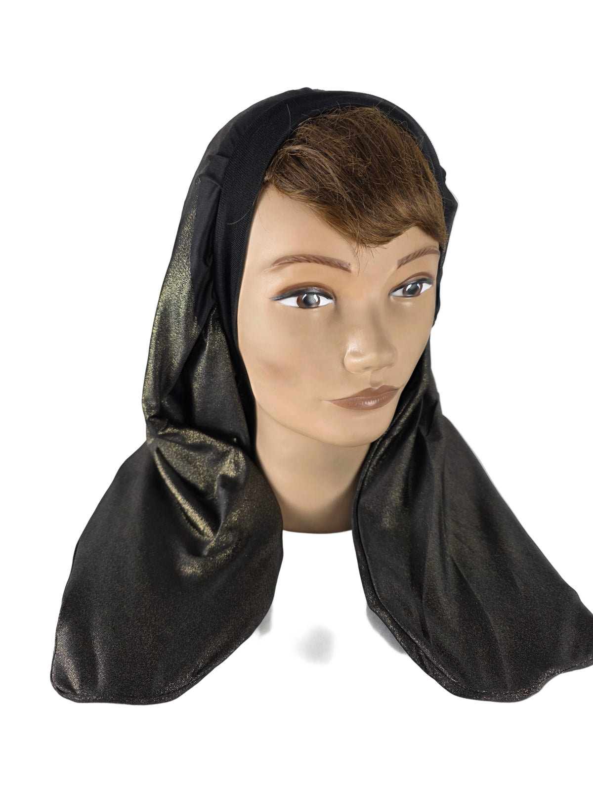 Turban - BETTY - à tige flexible - en lycra extensible
