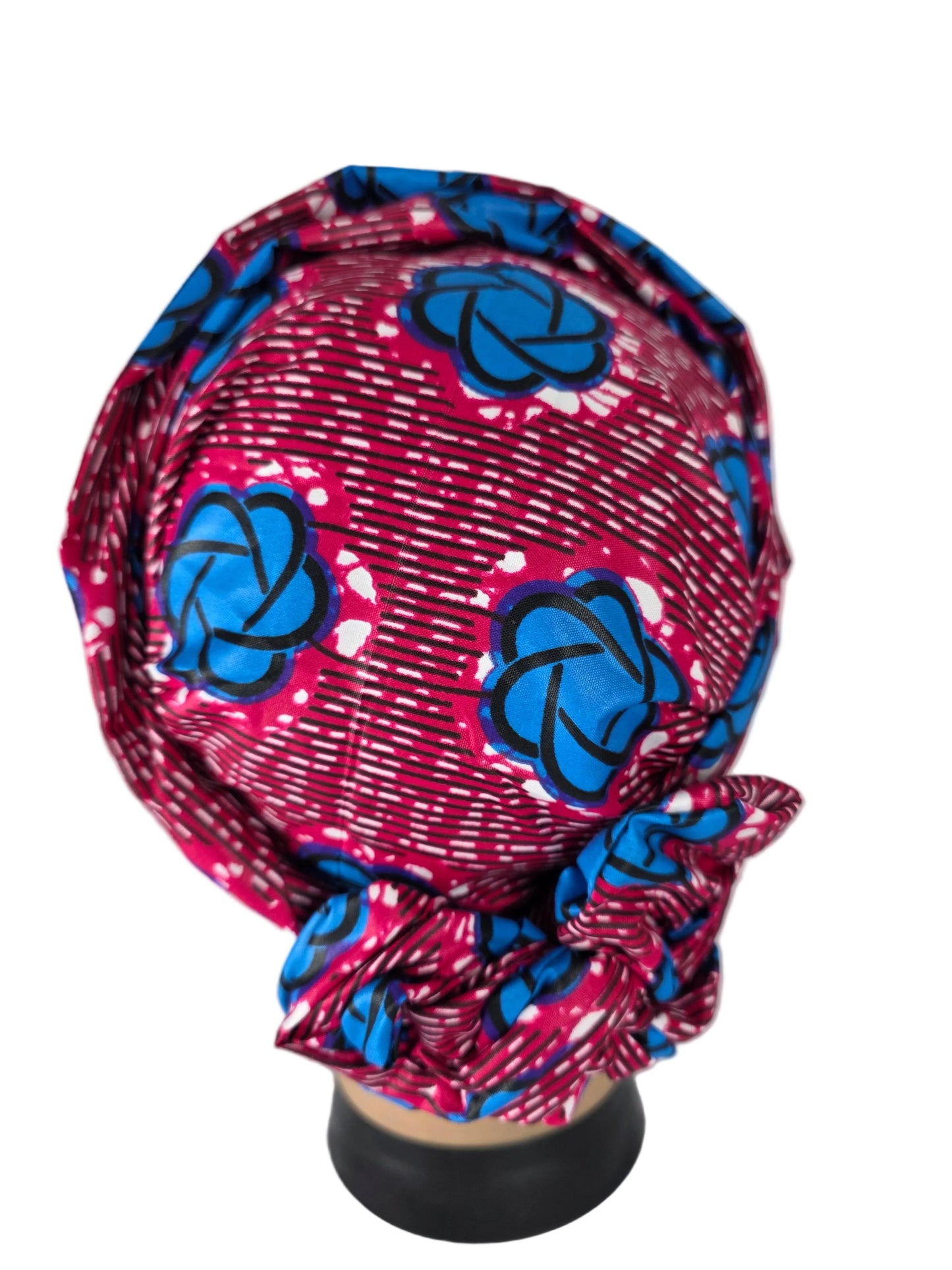 Turban Femme - Isabella - à tige malléable - Tissu imprimé wax