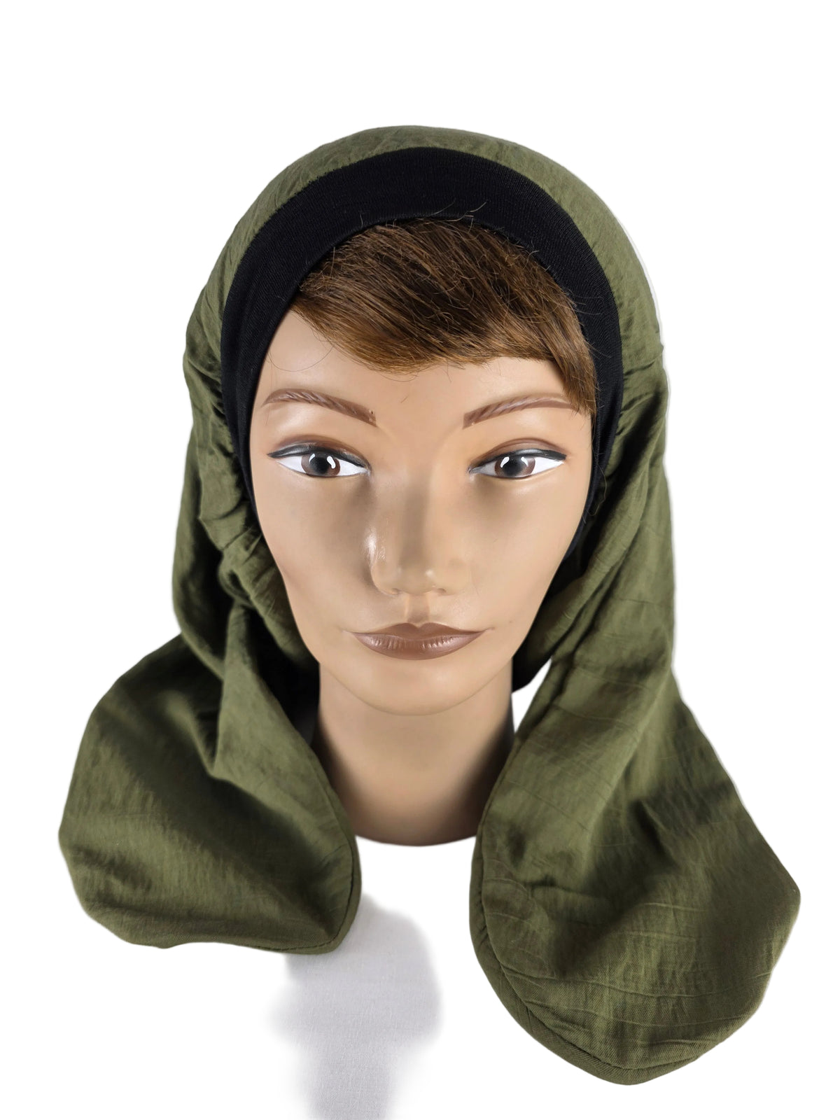 Turban - BETTY - à tige flexible - en Polycoton