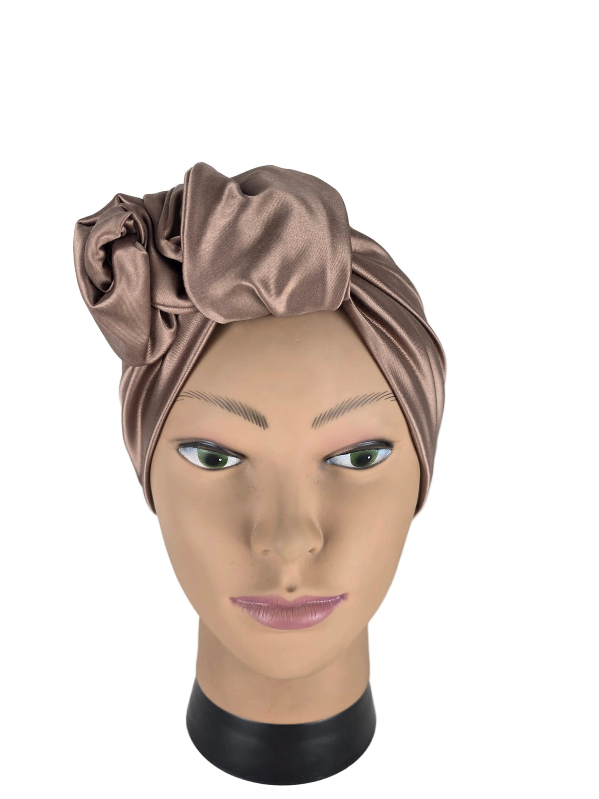 Turban - BETTY - à tige flexible - en Polycoton