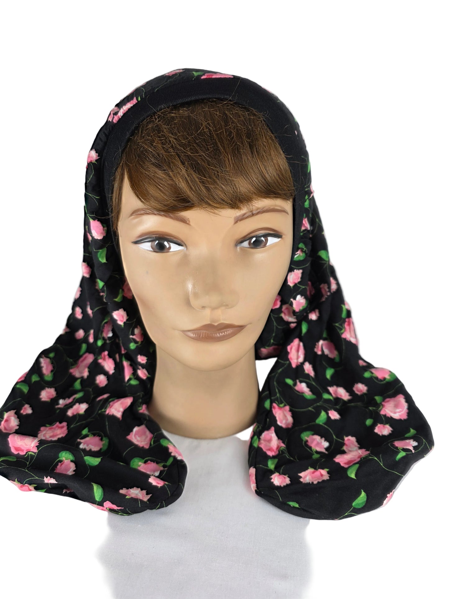 Turban Femme - BETTY - à tige flexible - Tissu coton