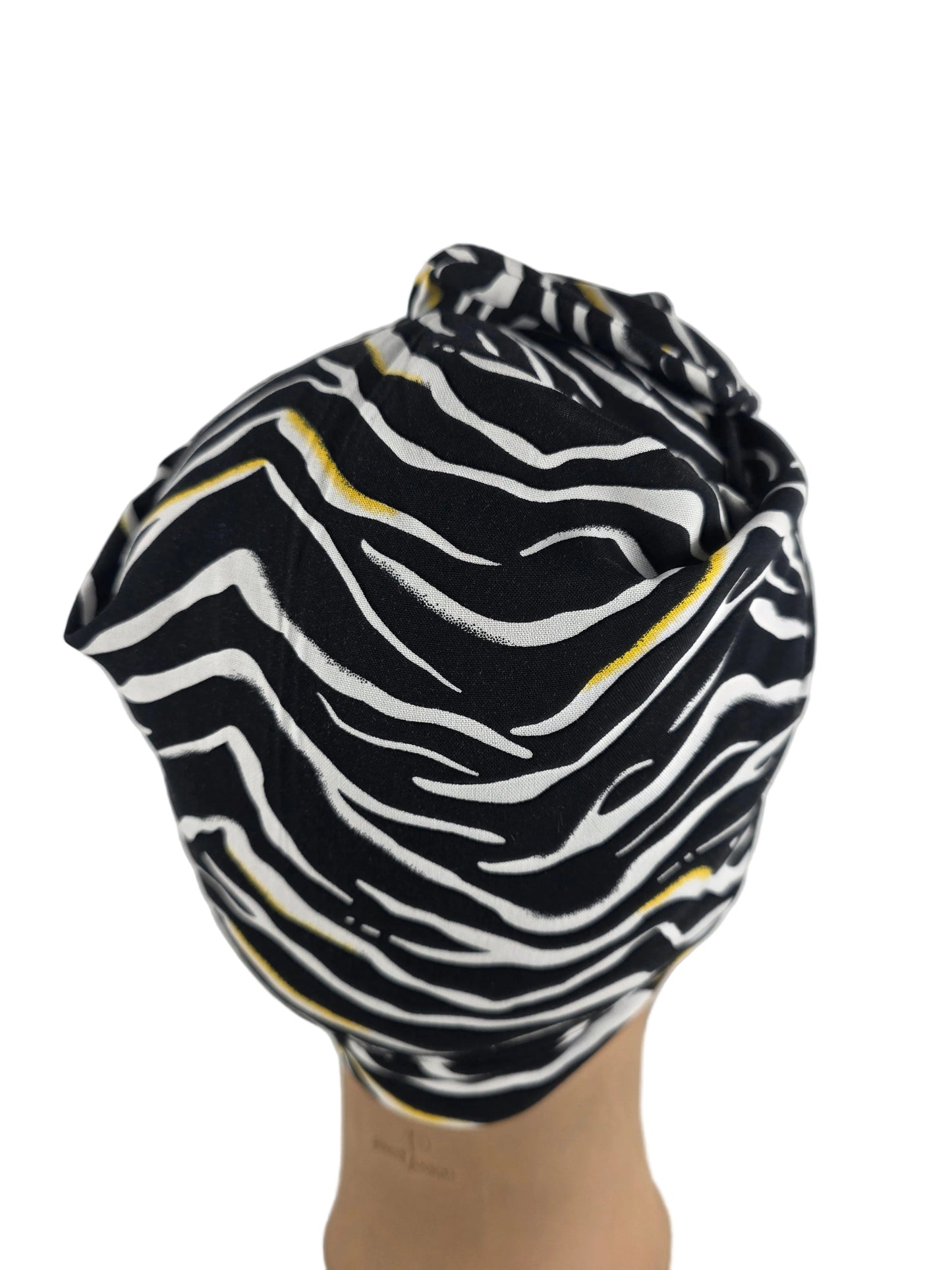 Turban Femme - BETTY - à tige flexible - Tissu coton