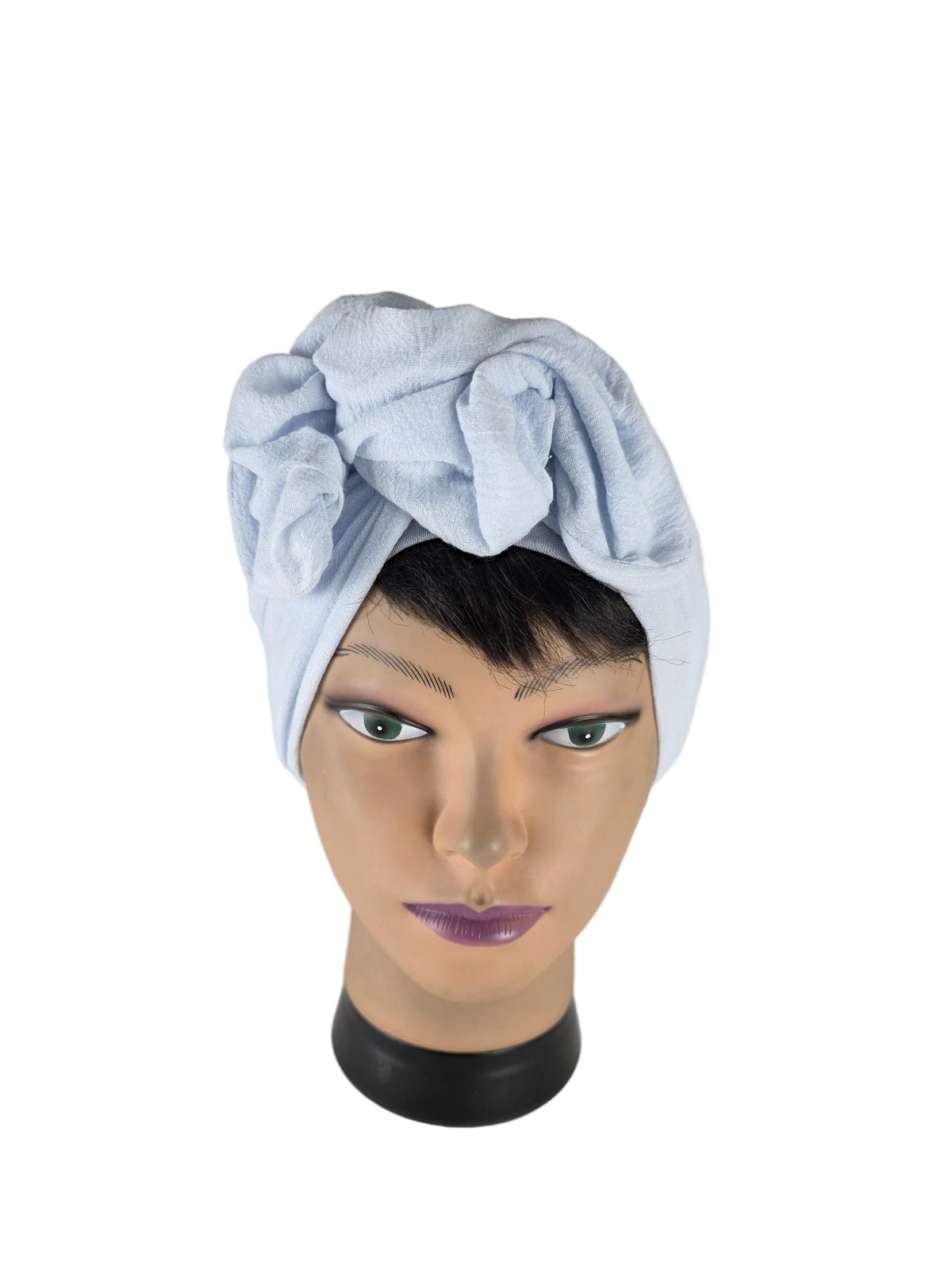 Turban Femme - BETTY - à tige flexible - Série gaze coton