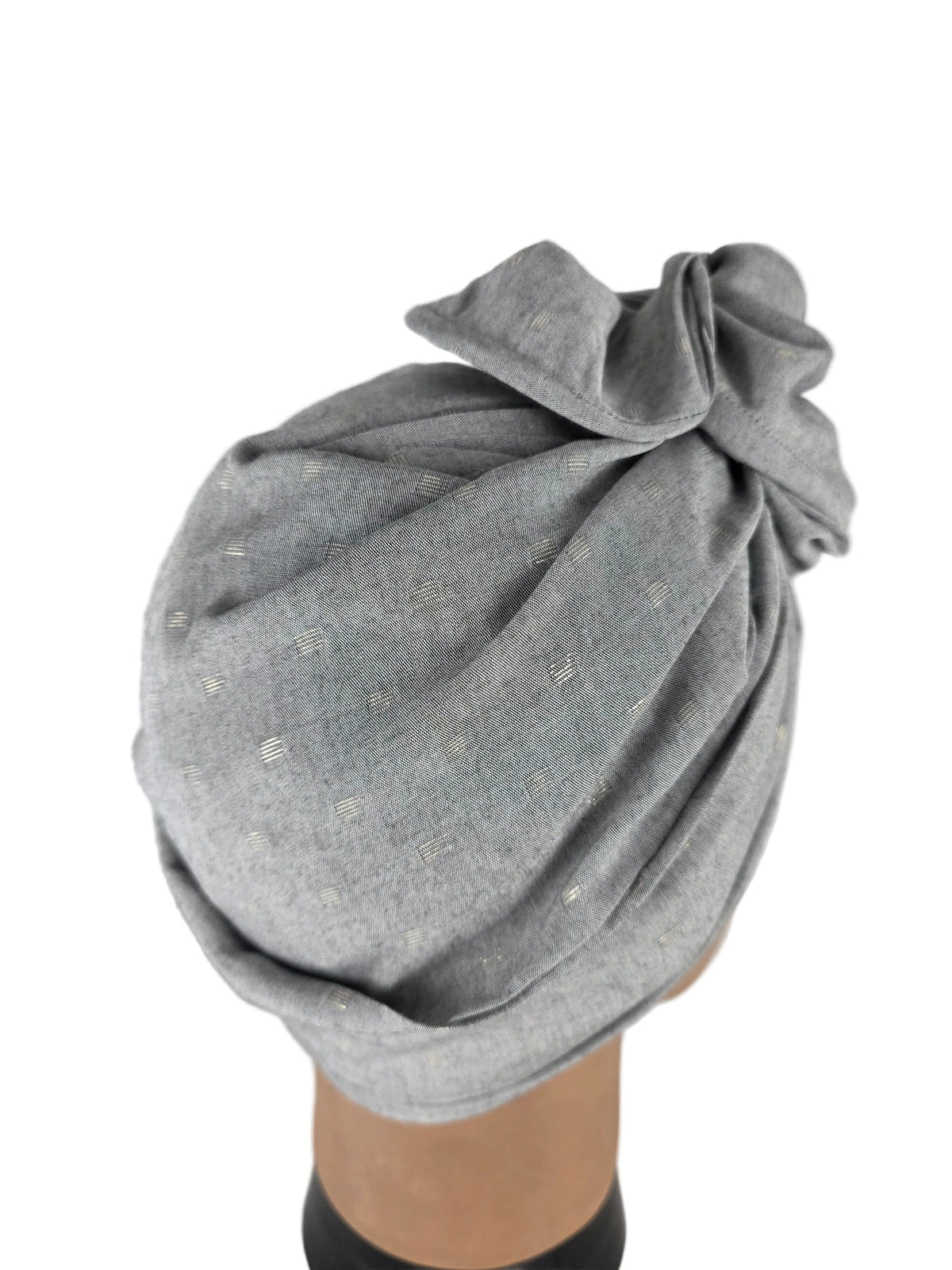 Turban Femme - BETTY - à tige flexible - Série gaze coton