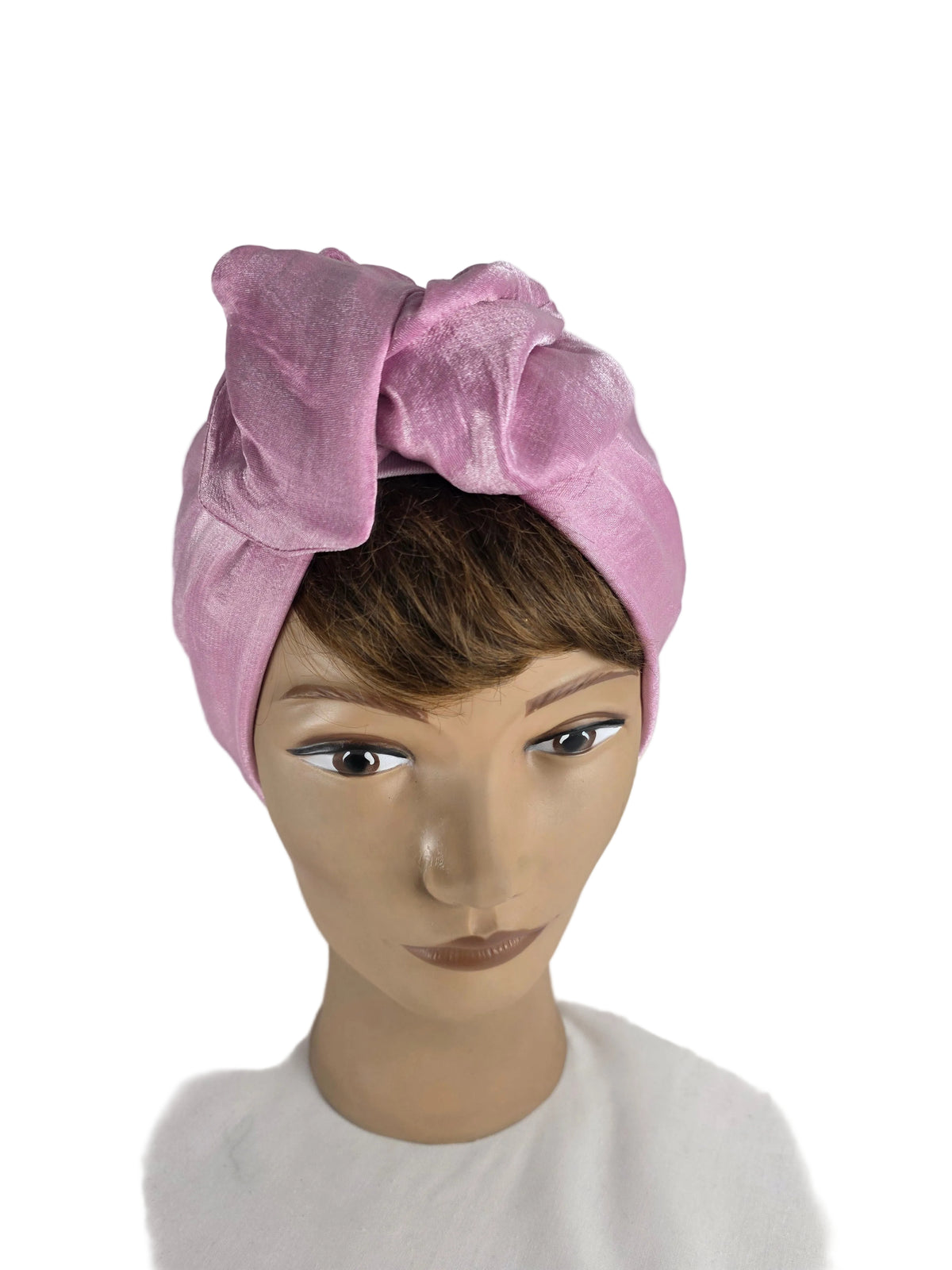 Turban - BETTY - à tige flexible - Série Rose