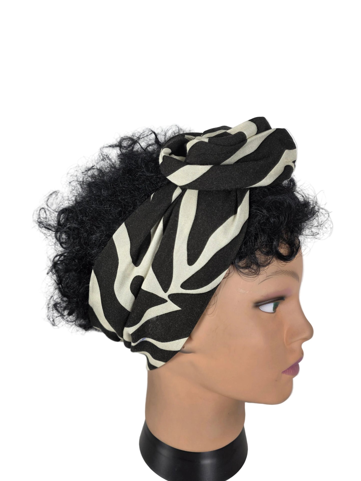 Bandeau - DORIANE - à tige flexible - Tissu coton