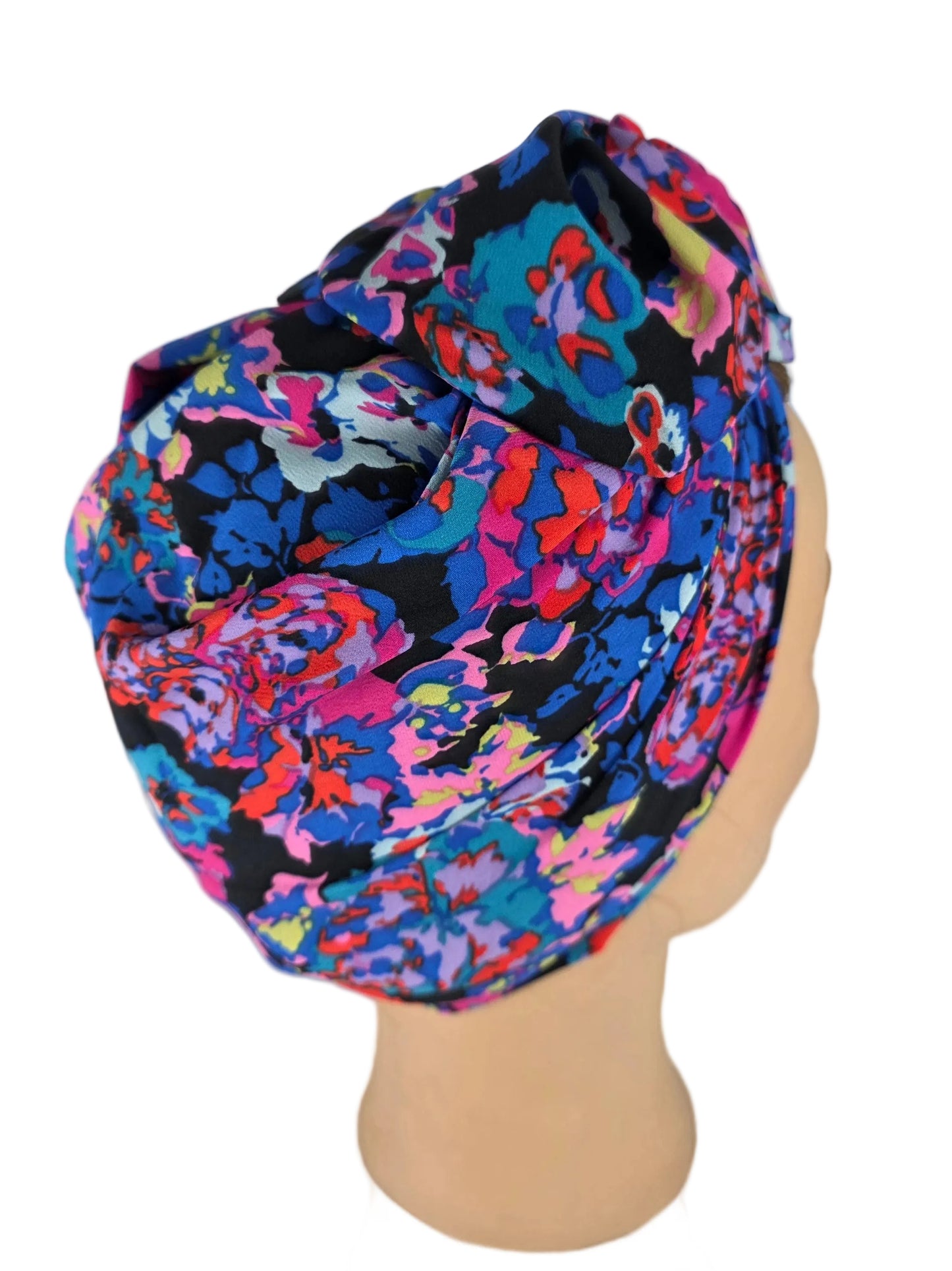 Turban Femme - BETTY - à tige flexible - Tissu coton