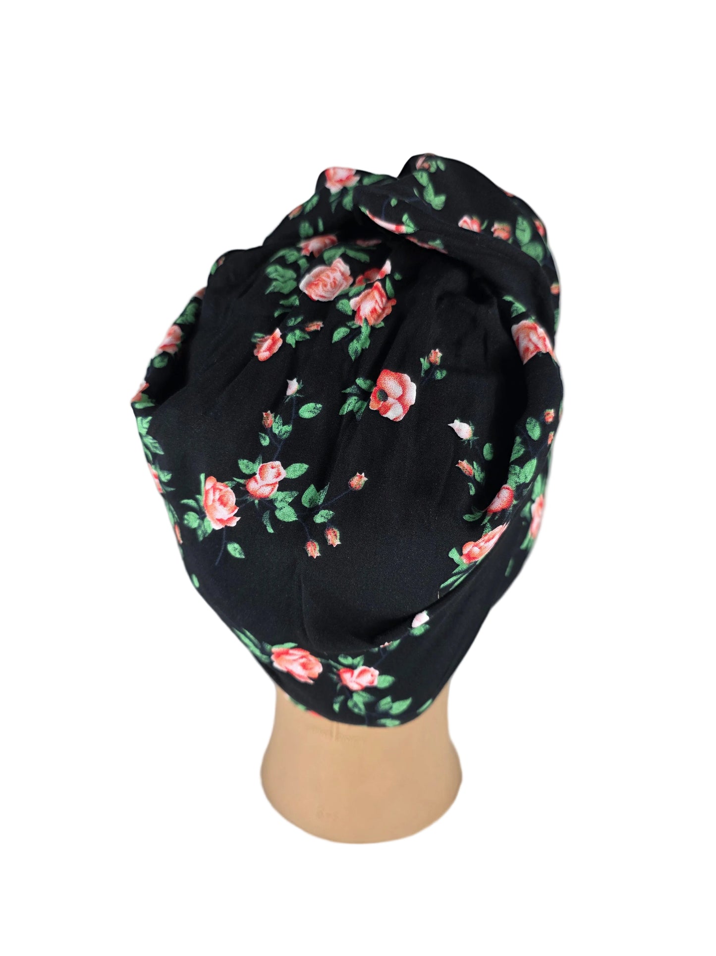 Turban Femme - BETTY - à tige flexible - Tissu coton