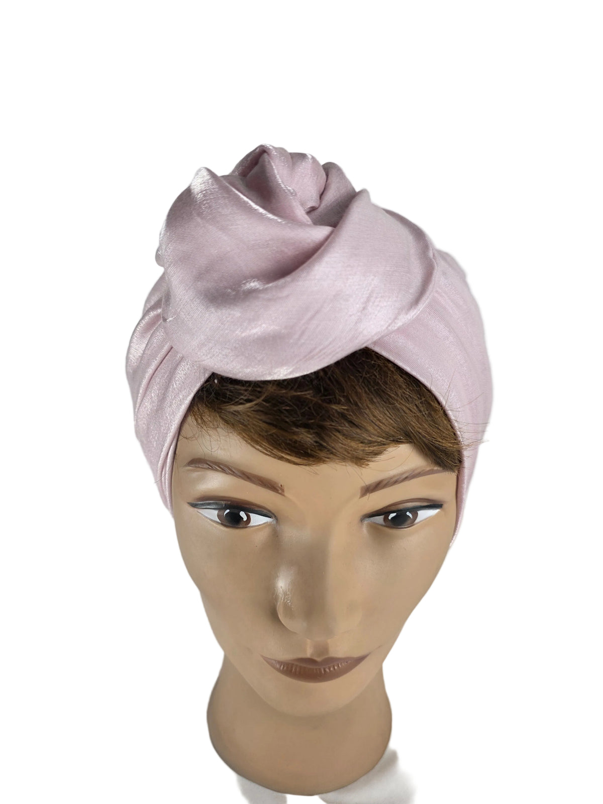 Turban - BETTY - à tige flexible - Série Rose