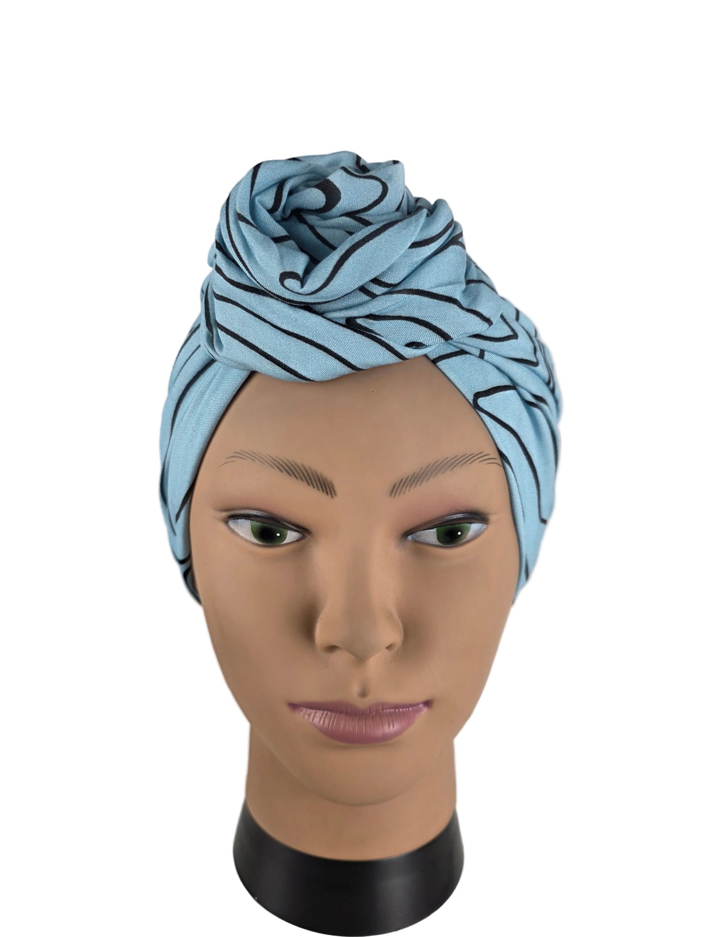 Turban Femme - BETTY - à tige flexible - Tissu coton