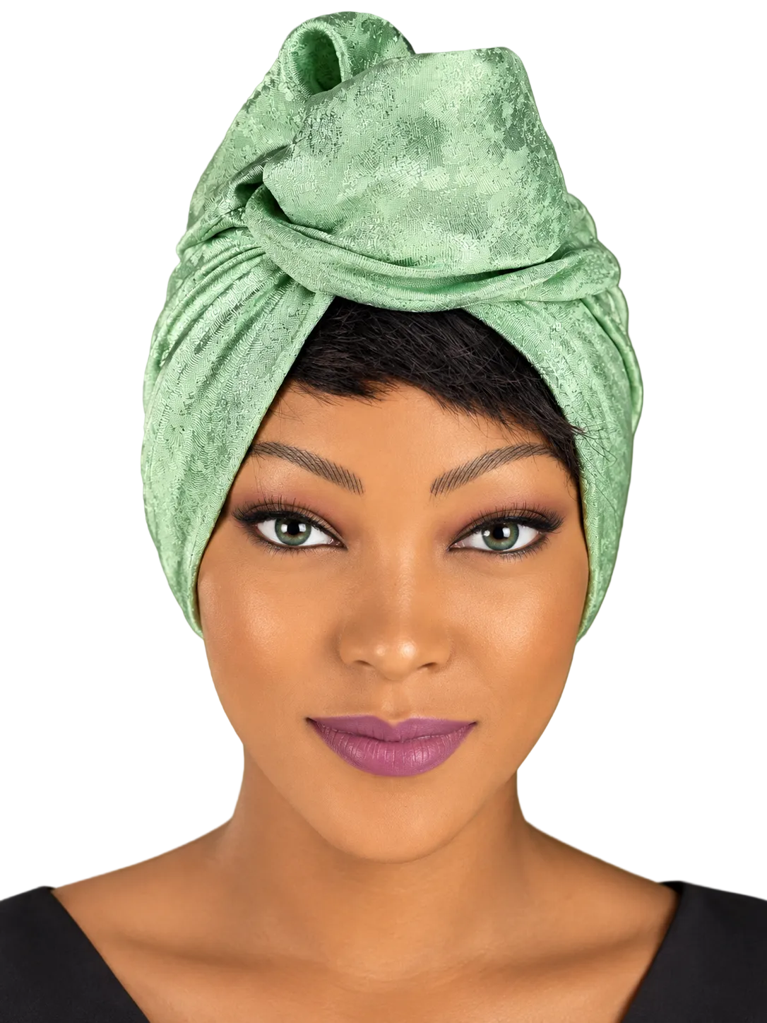 Turban - BETTY - à tige flexible - en polyester