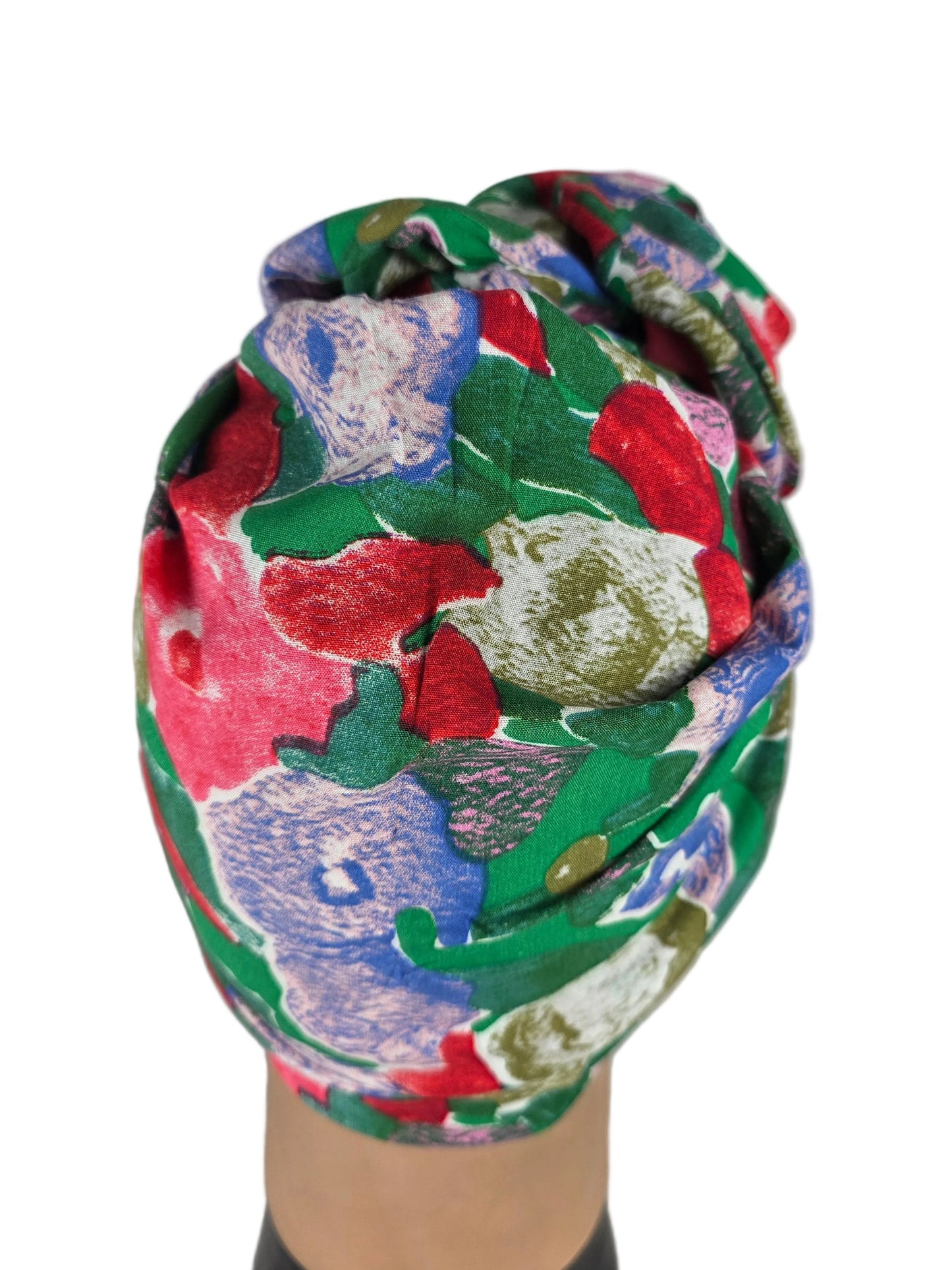 Turban Femme - BETTY - à tige flexible - Tissu coton