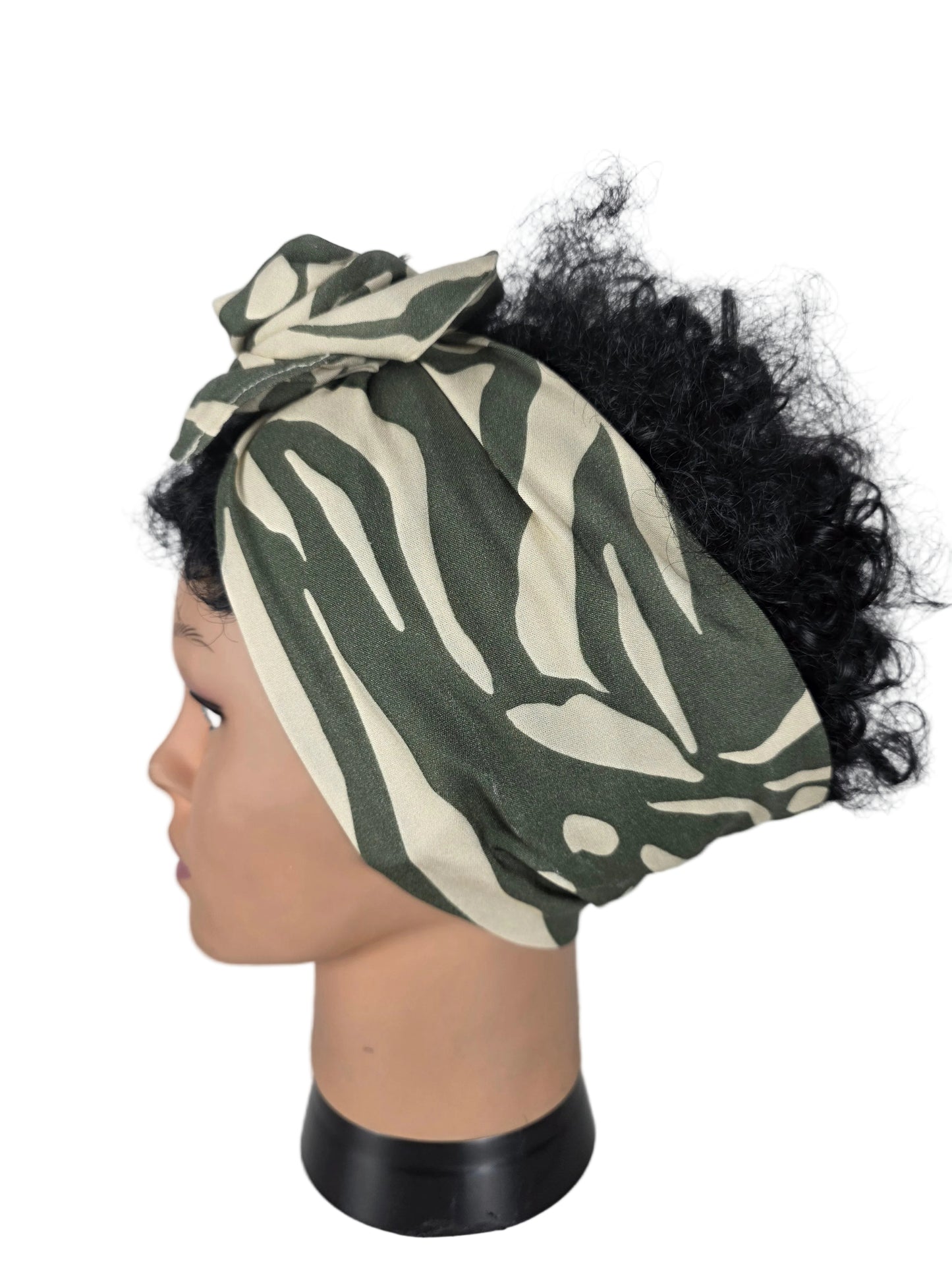 Bandeau - DORIANE - à tige flexible - Tissu coton